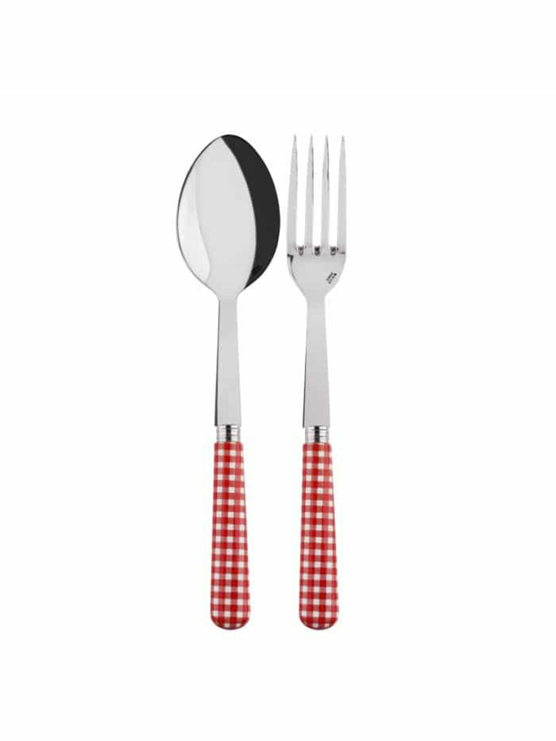 Sabre Paris Gingham Red Serving Set