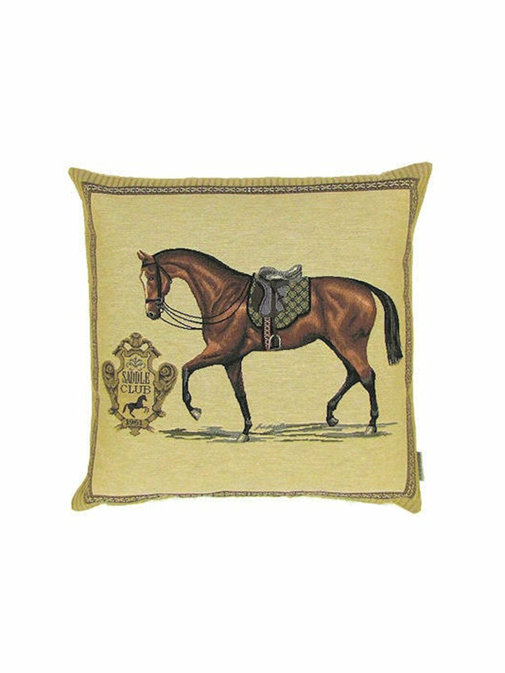 Saddle Club Horse Pillow