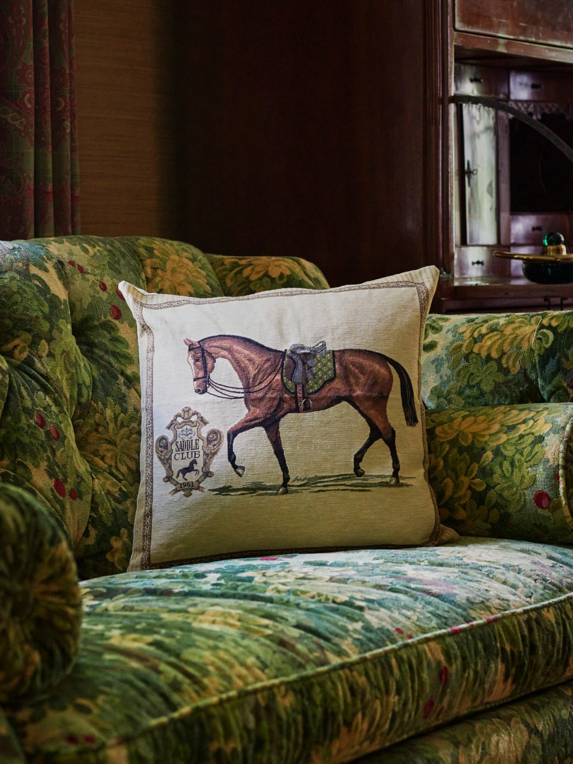 Saddle Club Horse Pillow