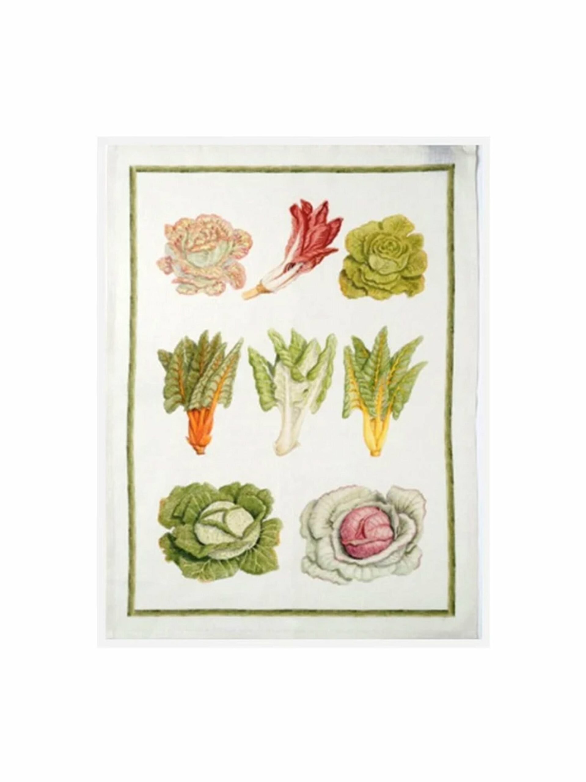 Salad Greens Kitchen Towel