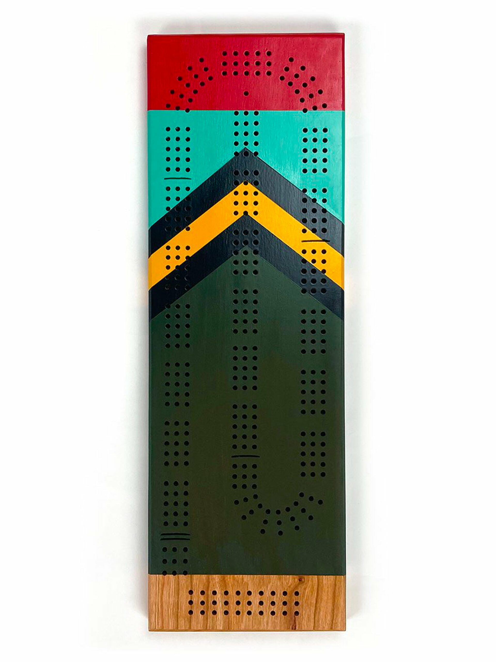 Sanborn Canoe Cribbage Board