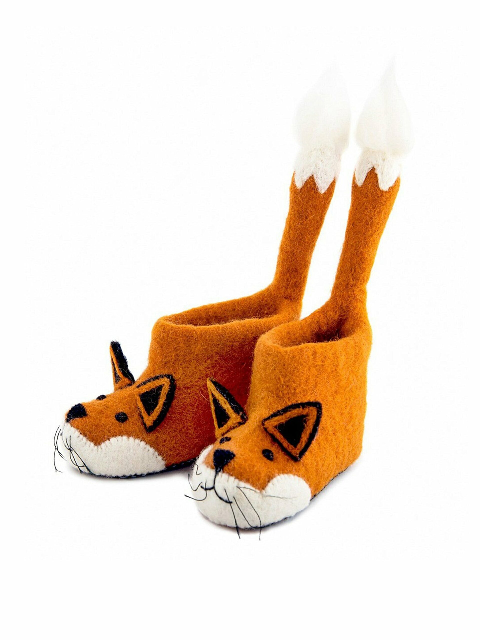 Sew Heart Felt Fox Slippers