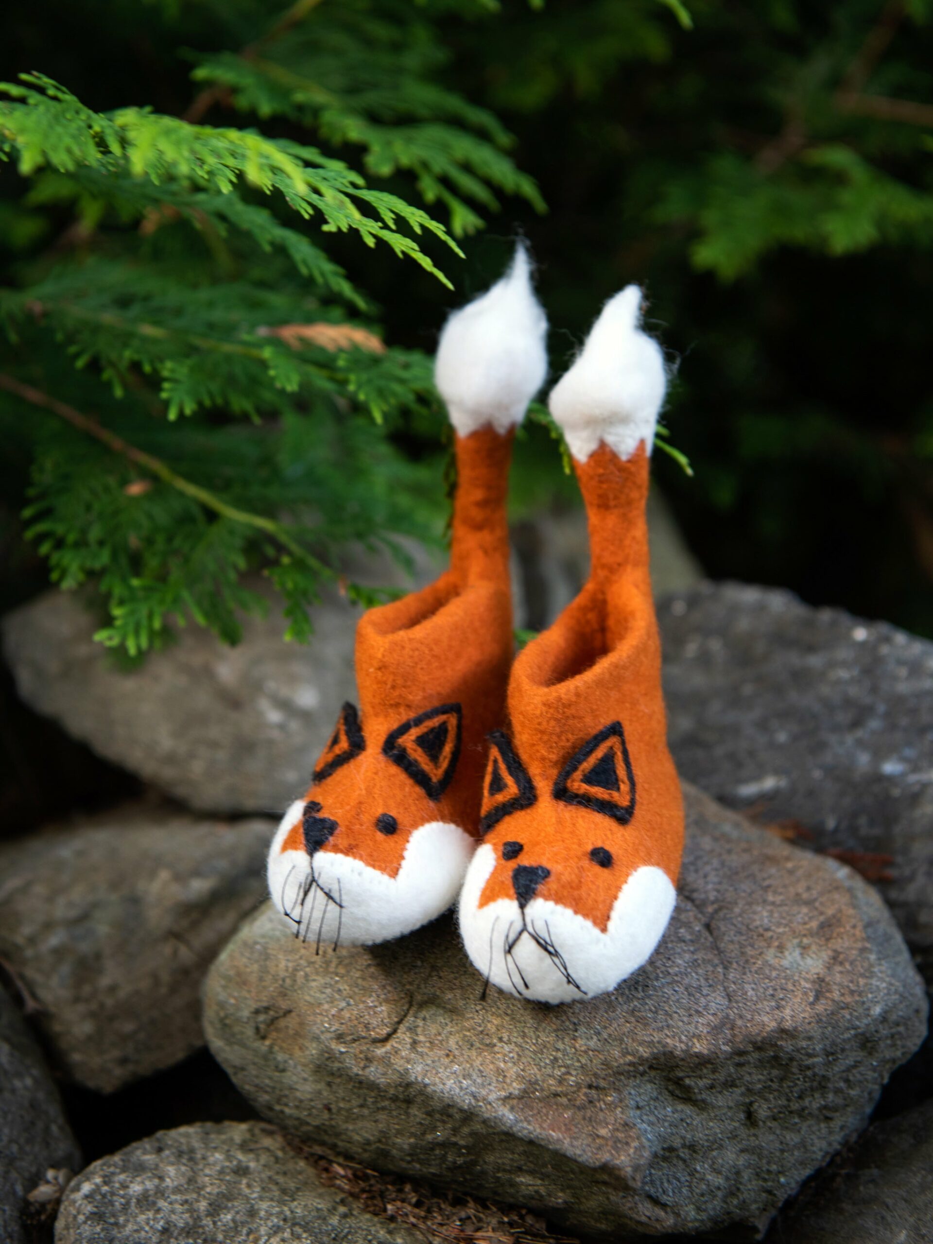 Sew Heart Felt Fox Slippers