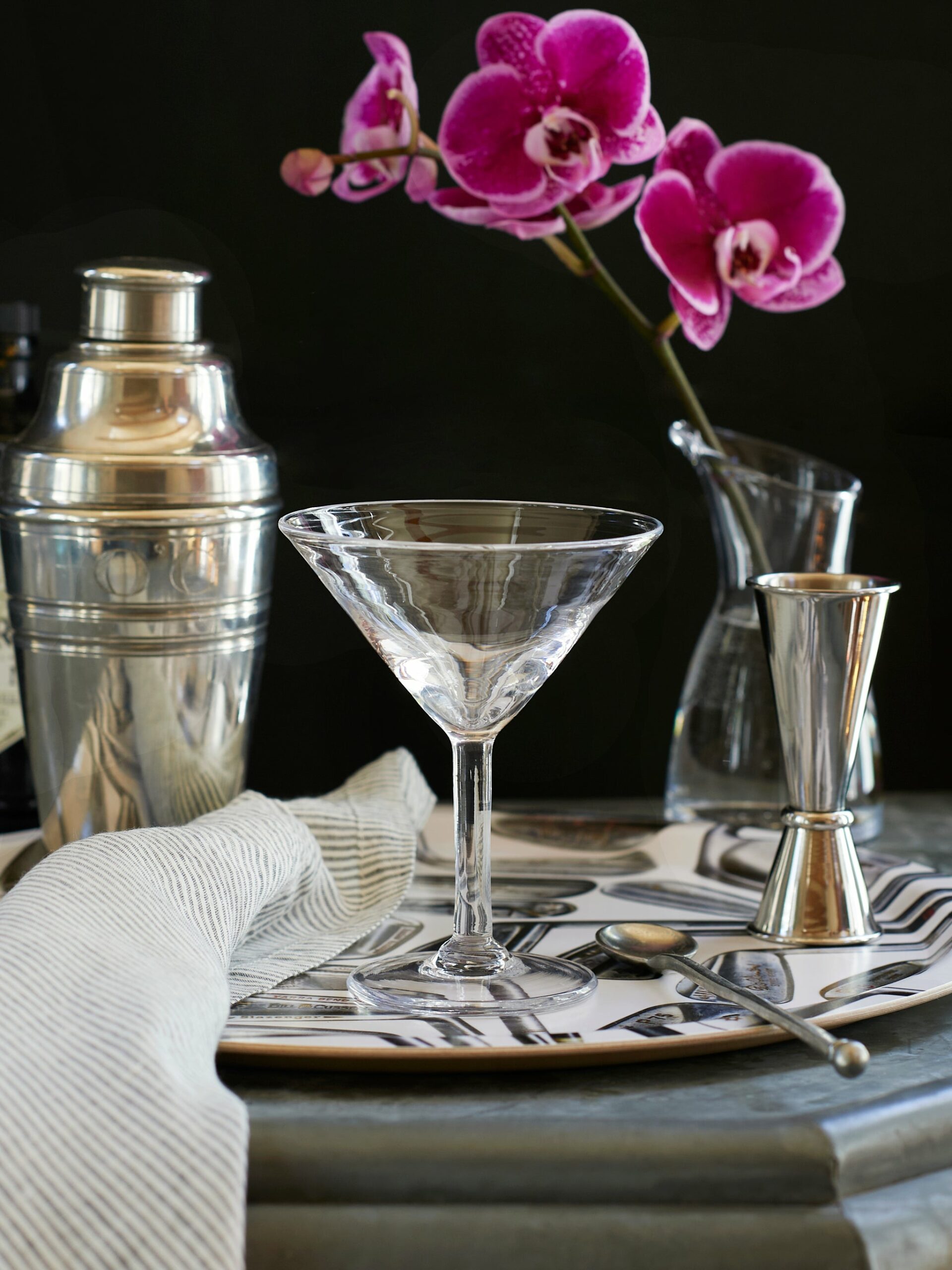 Simon Pearce Ascutney Martini Glass