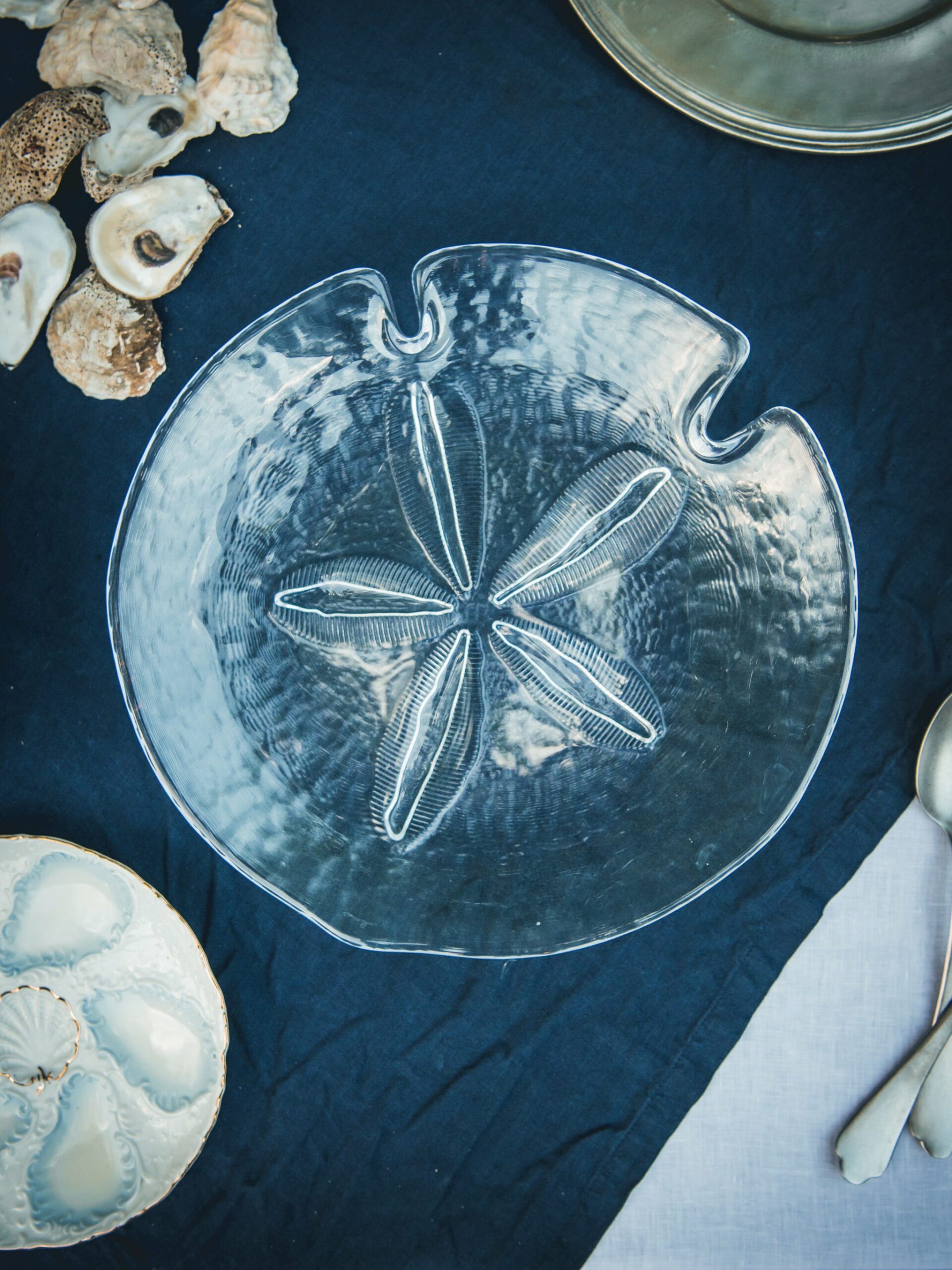 Simon Pearce Sand Dollar Platter