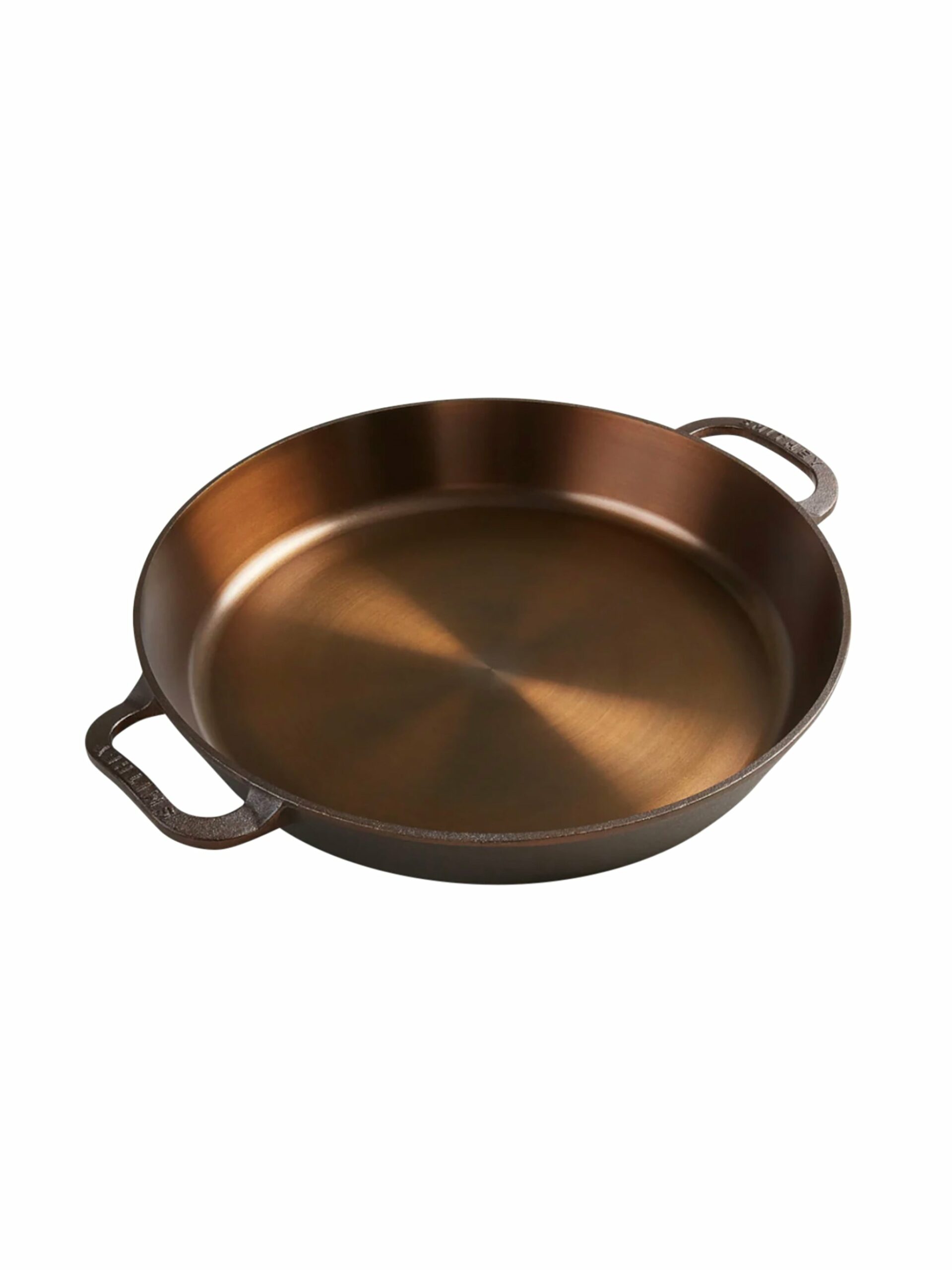 Smithey Cast-Iron Double-Handled Skillet