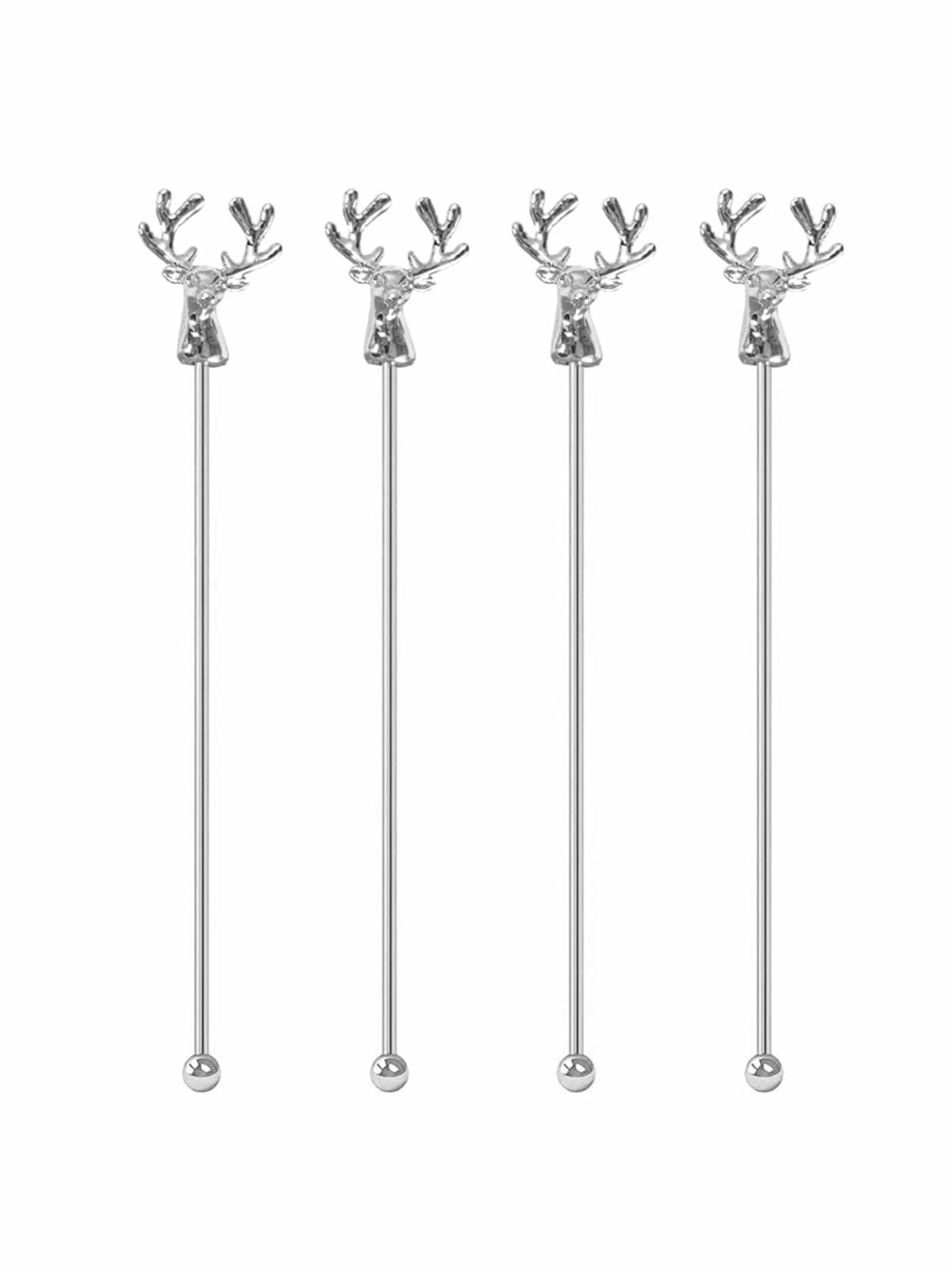 Stag Cocktail Stirrers