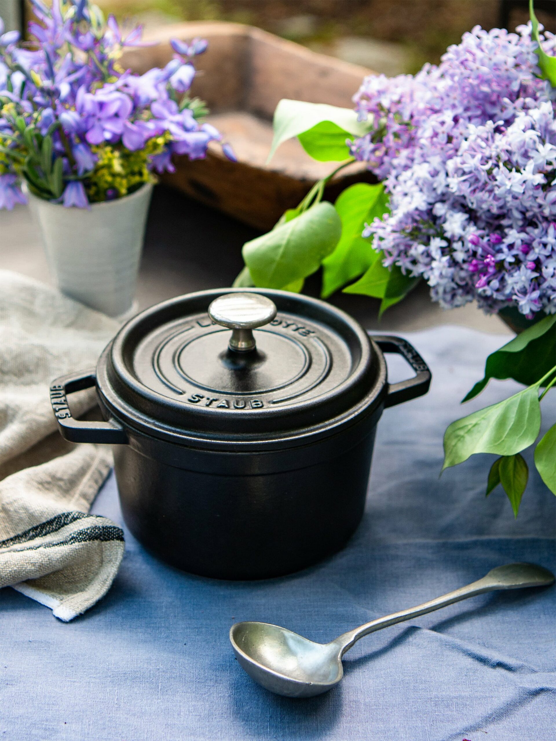 Staub Cast Iron 1.25 Quart Round Cocotte