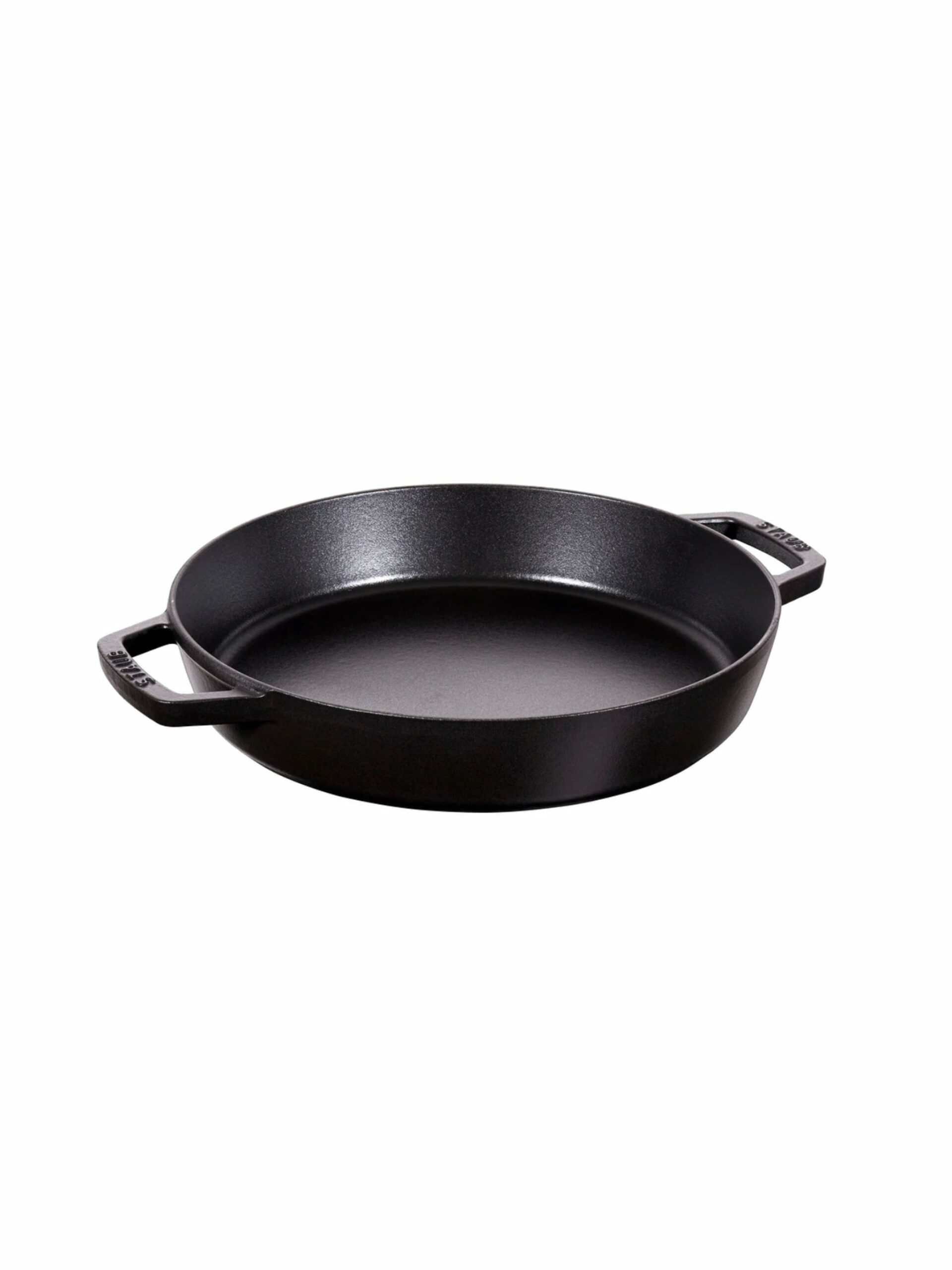 Staub Cast Iron 13″ Double Handled Fry Pan