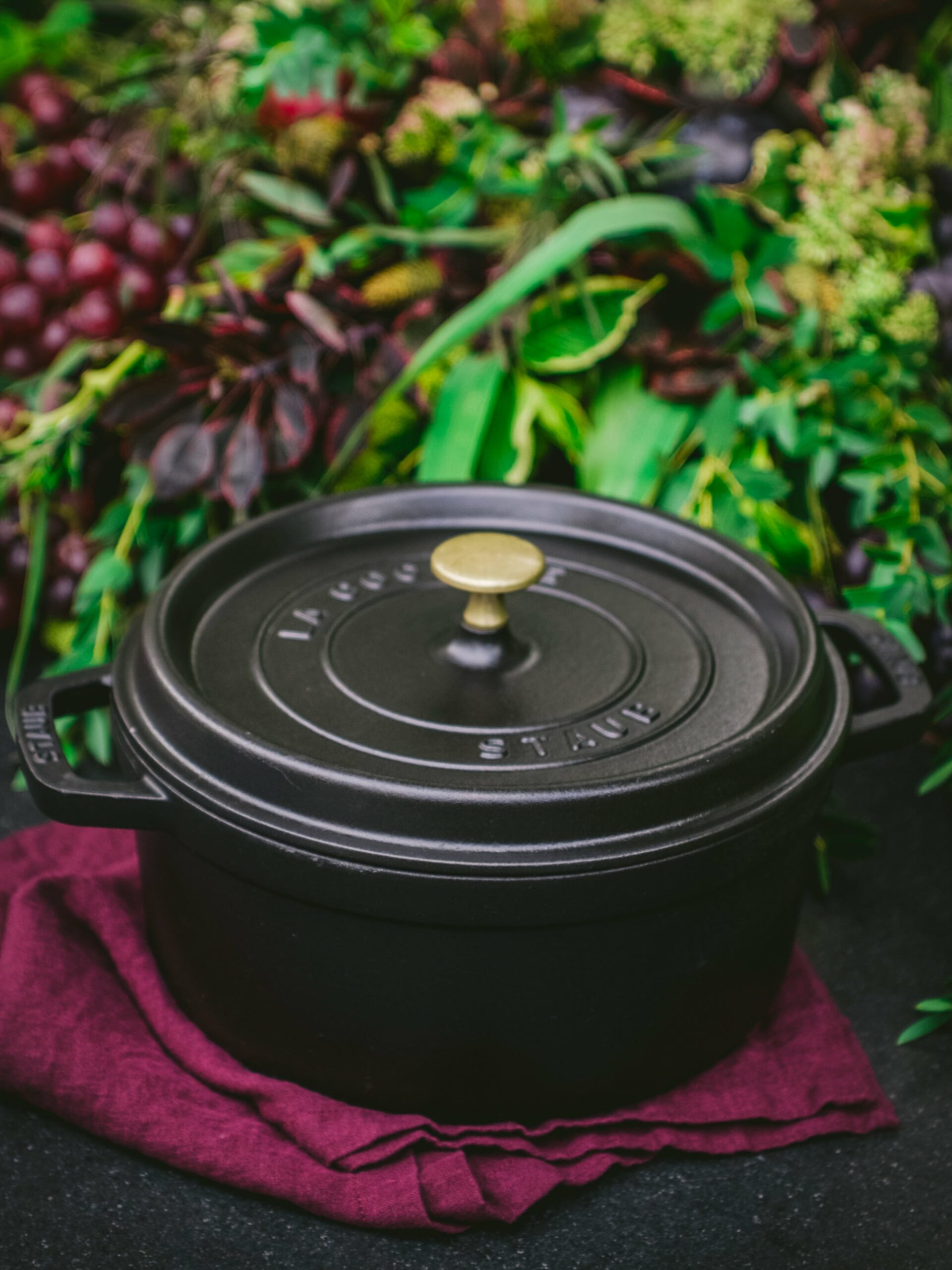 Staub Cast Iron 4 Quart Round Cocotte