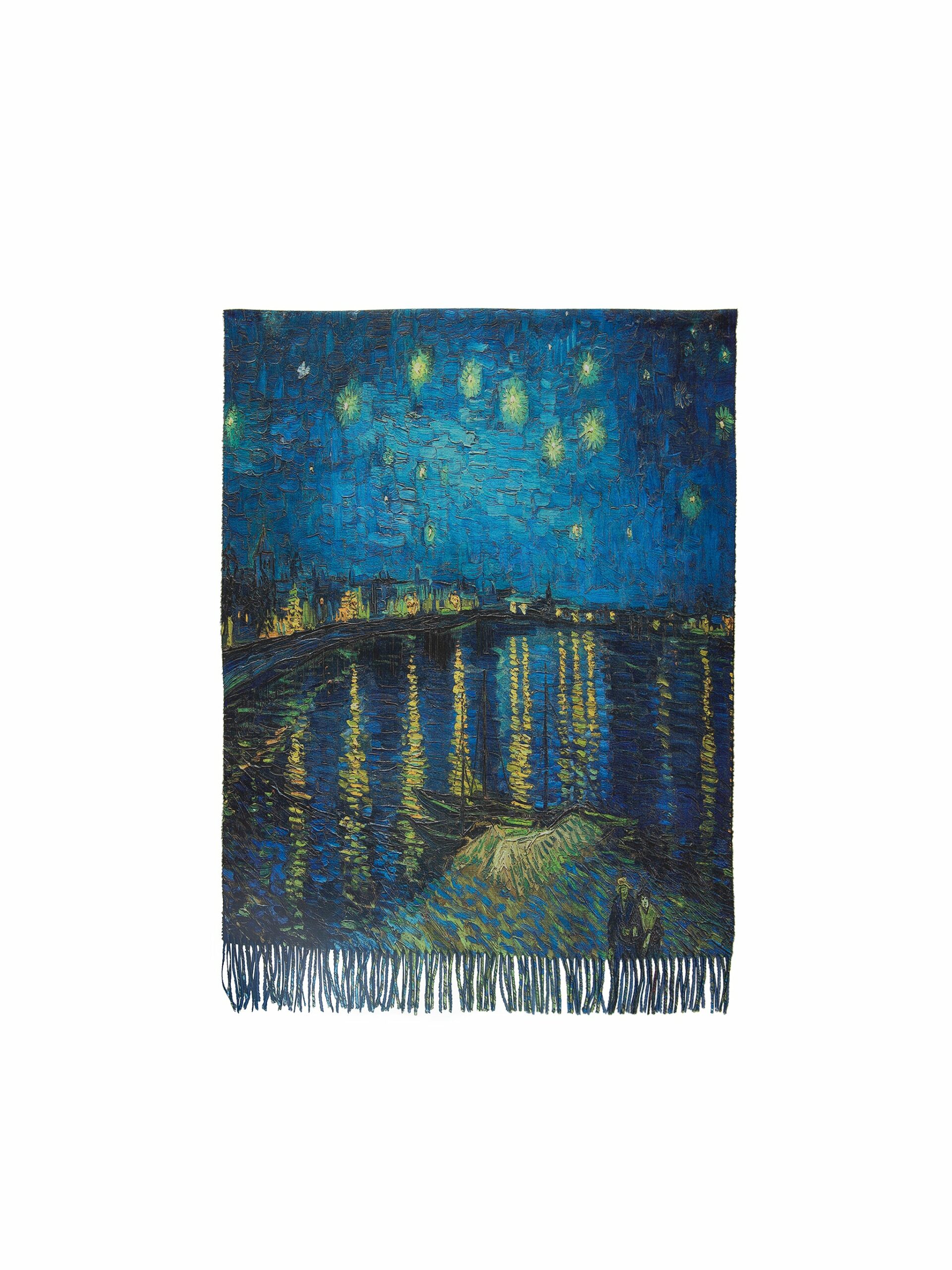 Van Gogh Cashmere and Cotton Wrap