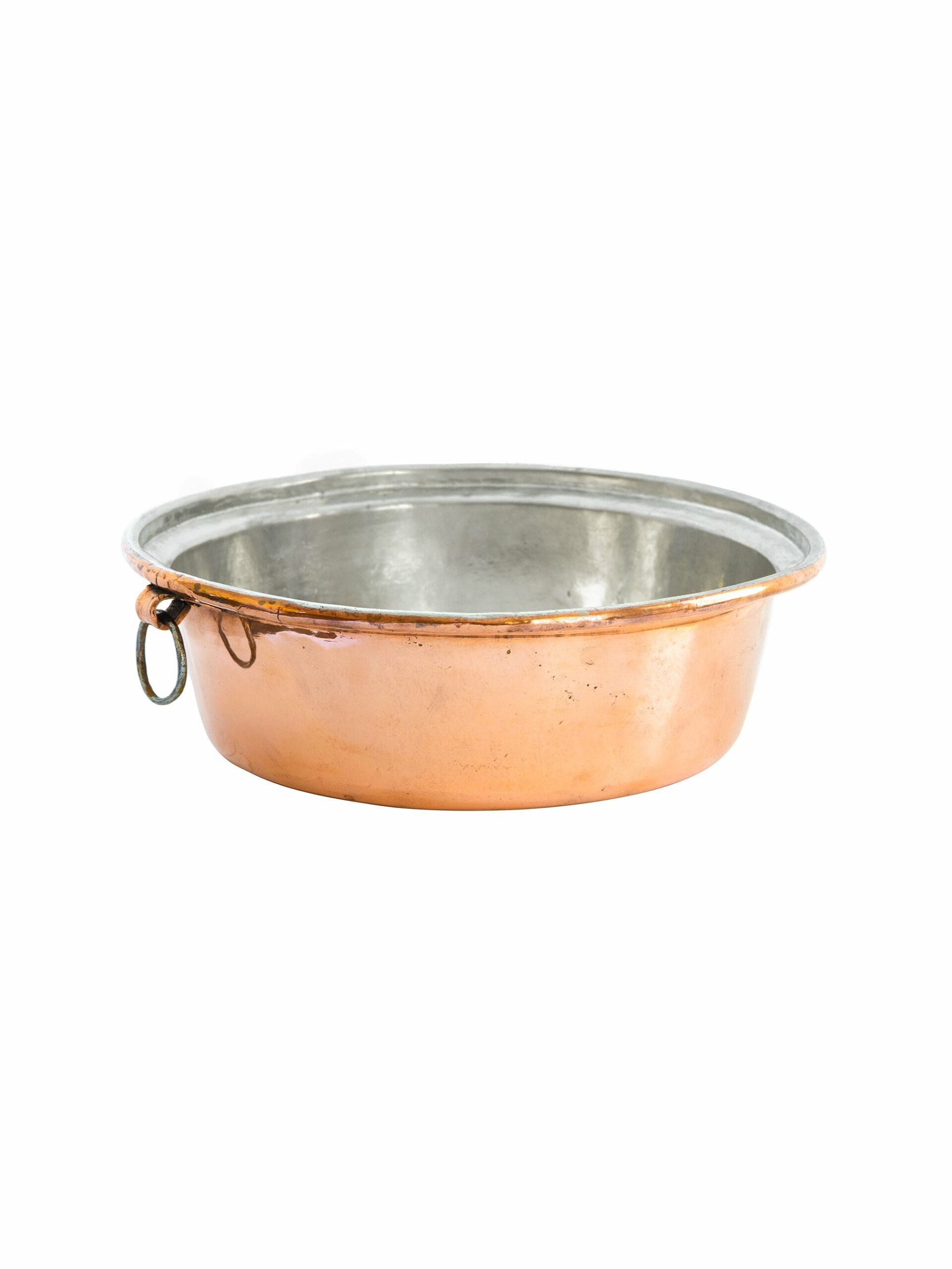 Vintage 1880s French Copper Mixing Bowl