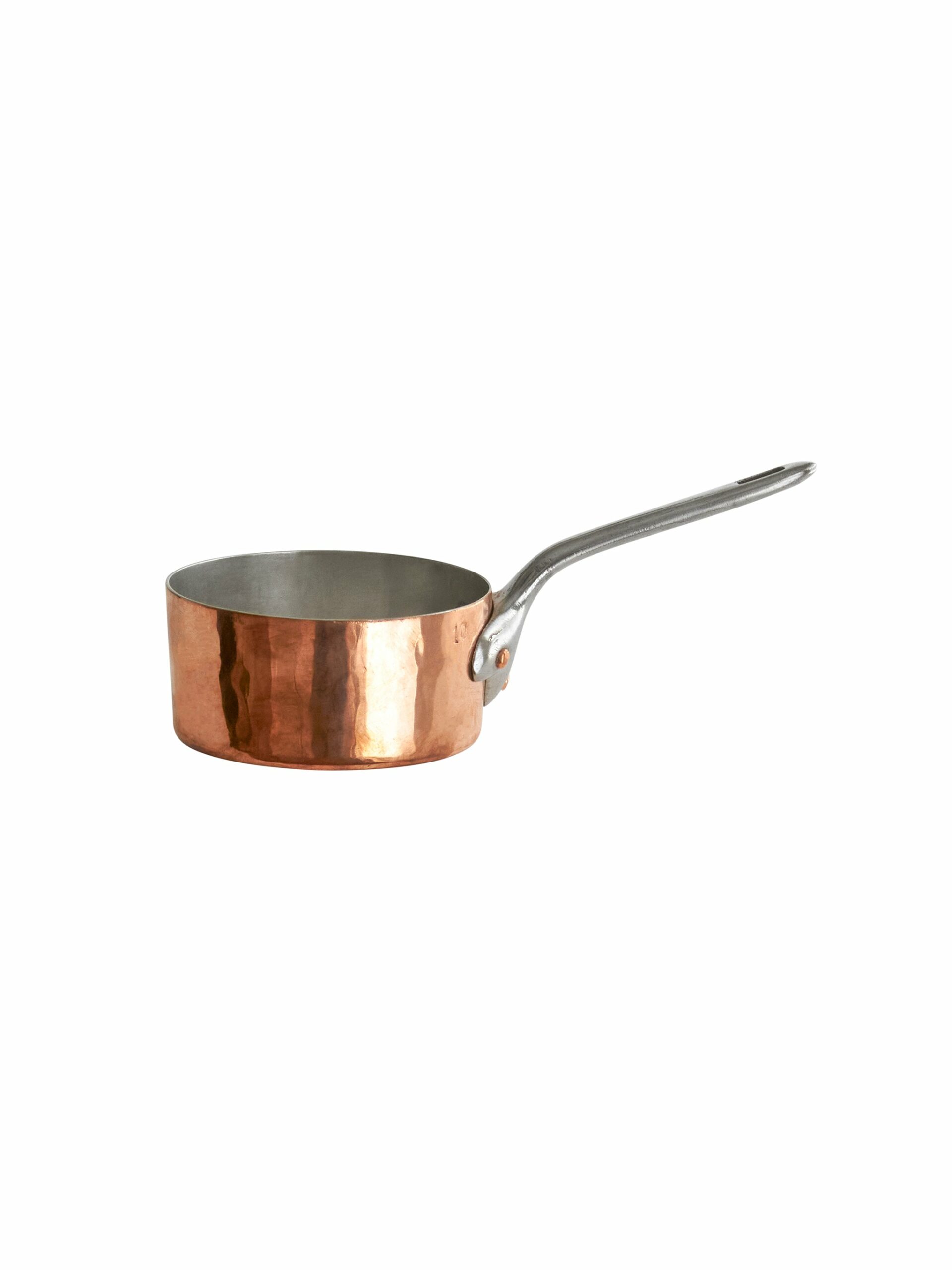 Vintage 1890s Tiny French Copper Butter Warmer