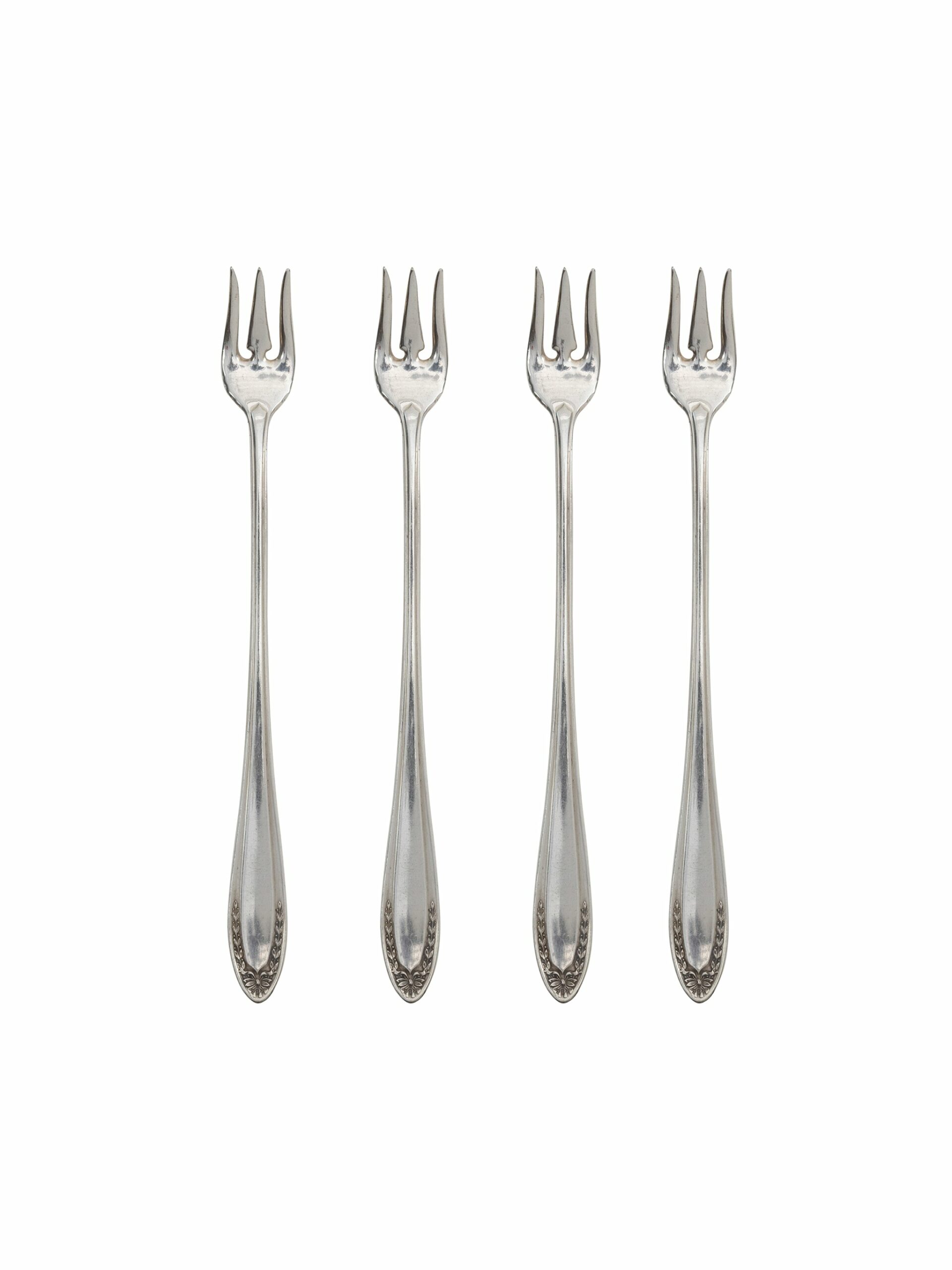 Vintage 1915 Bridal Wreath Oyster Forks