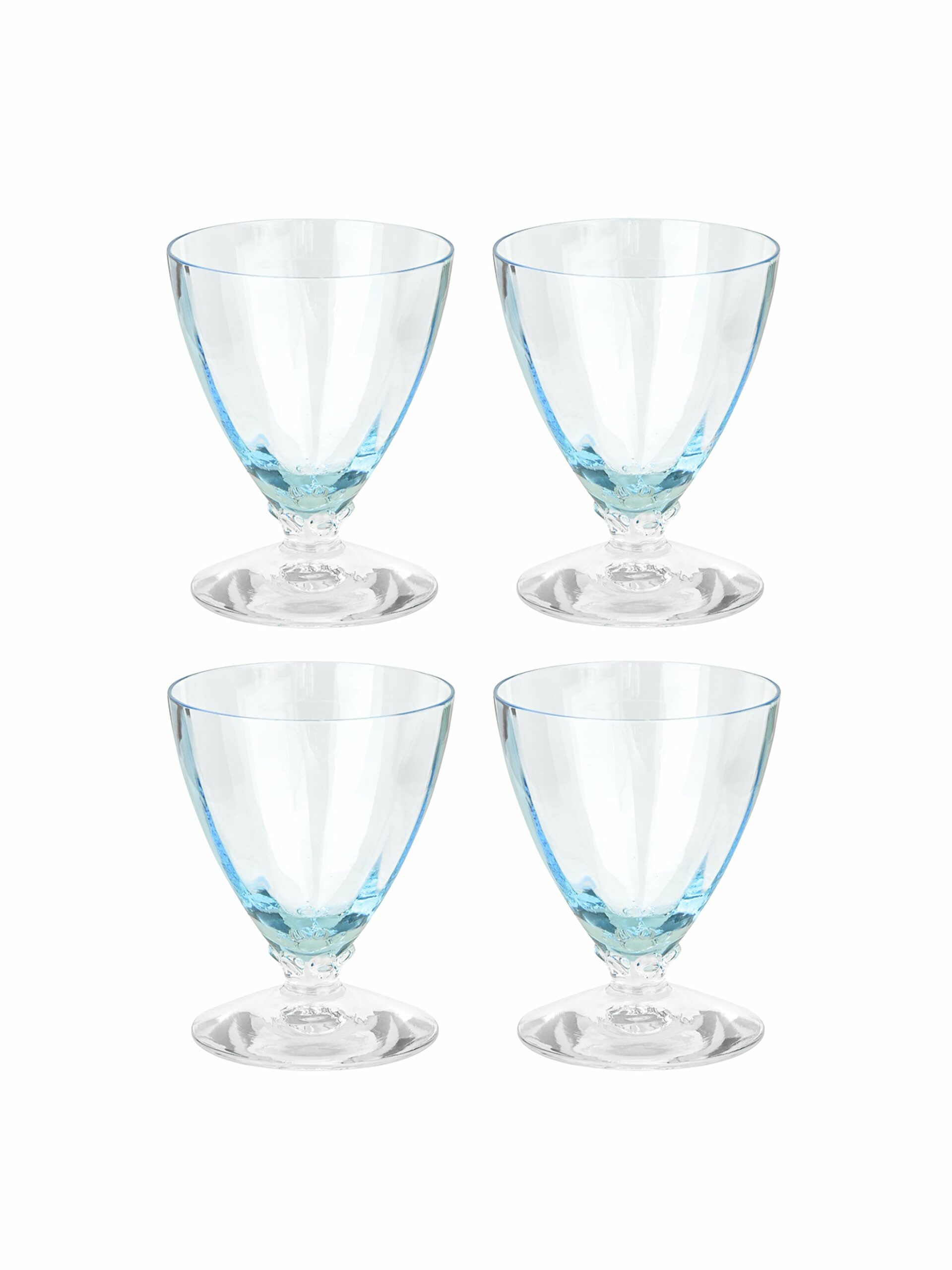 Vintage 1920s Fairfax Oyster Cocktail Glasses