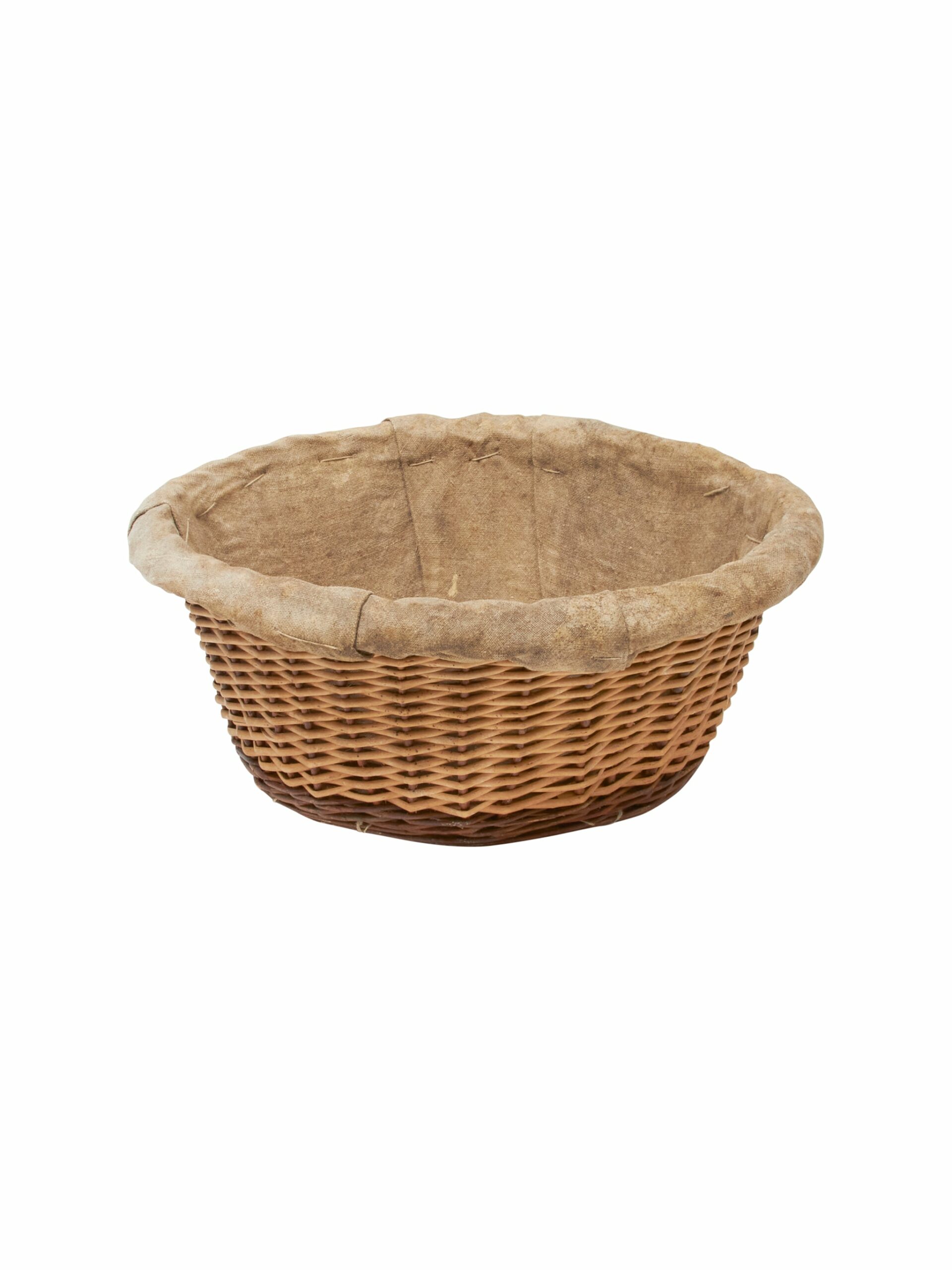 Vintage 1920s French Commercial Bread Proofing Basket