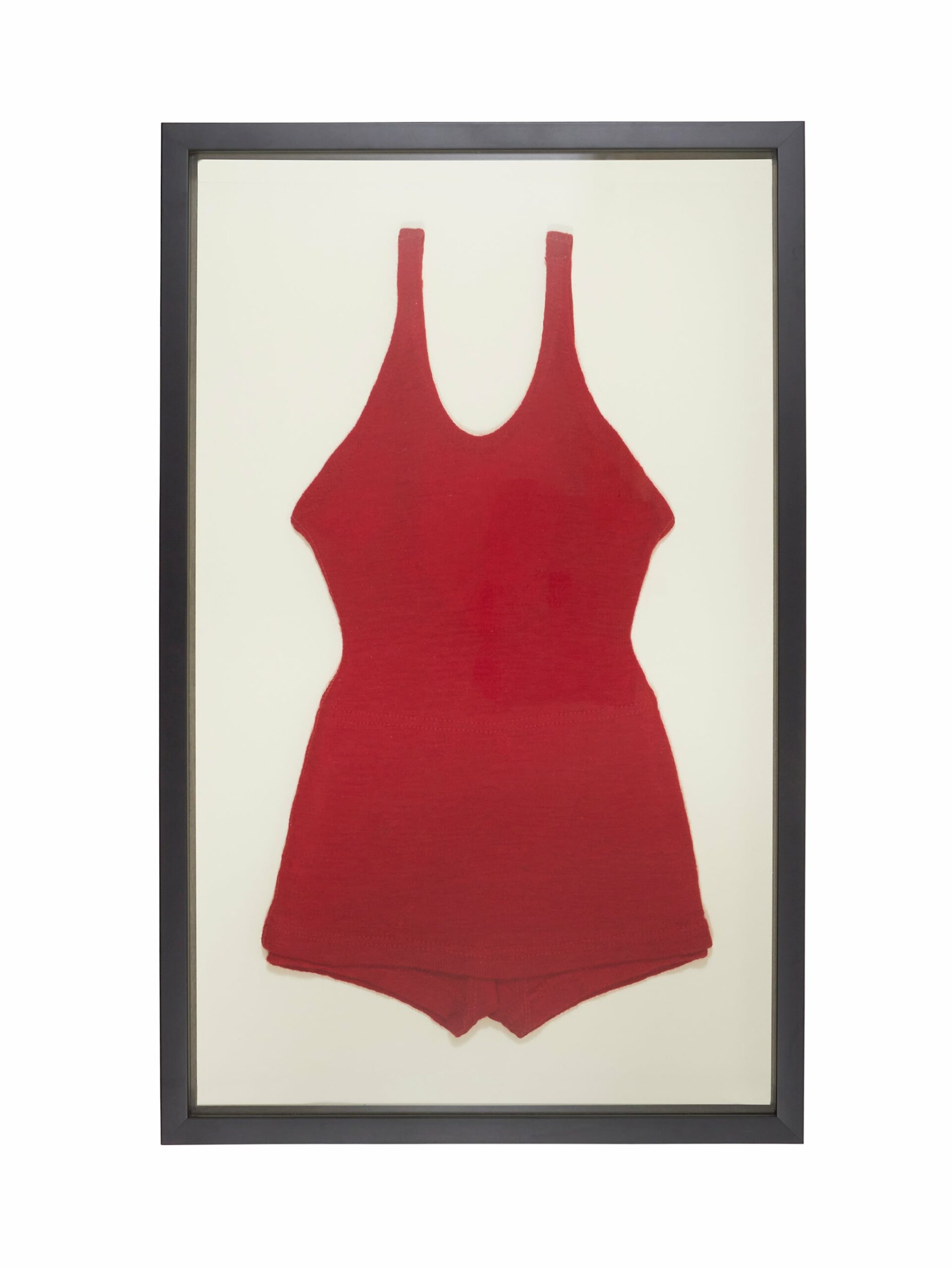 Vintage 1920s Red Baby Bathing Suit