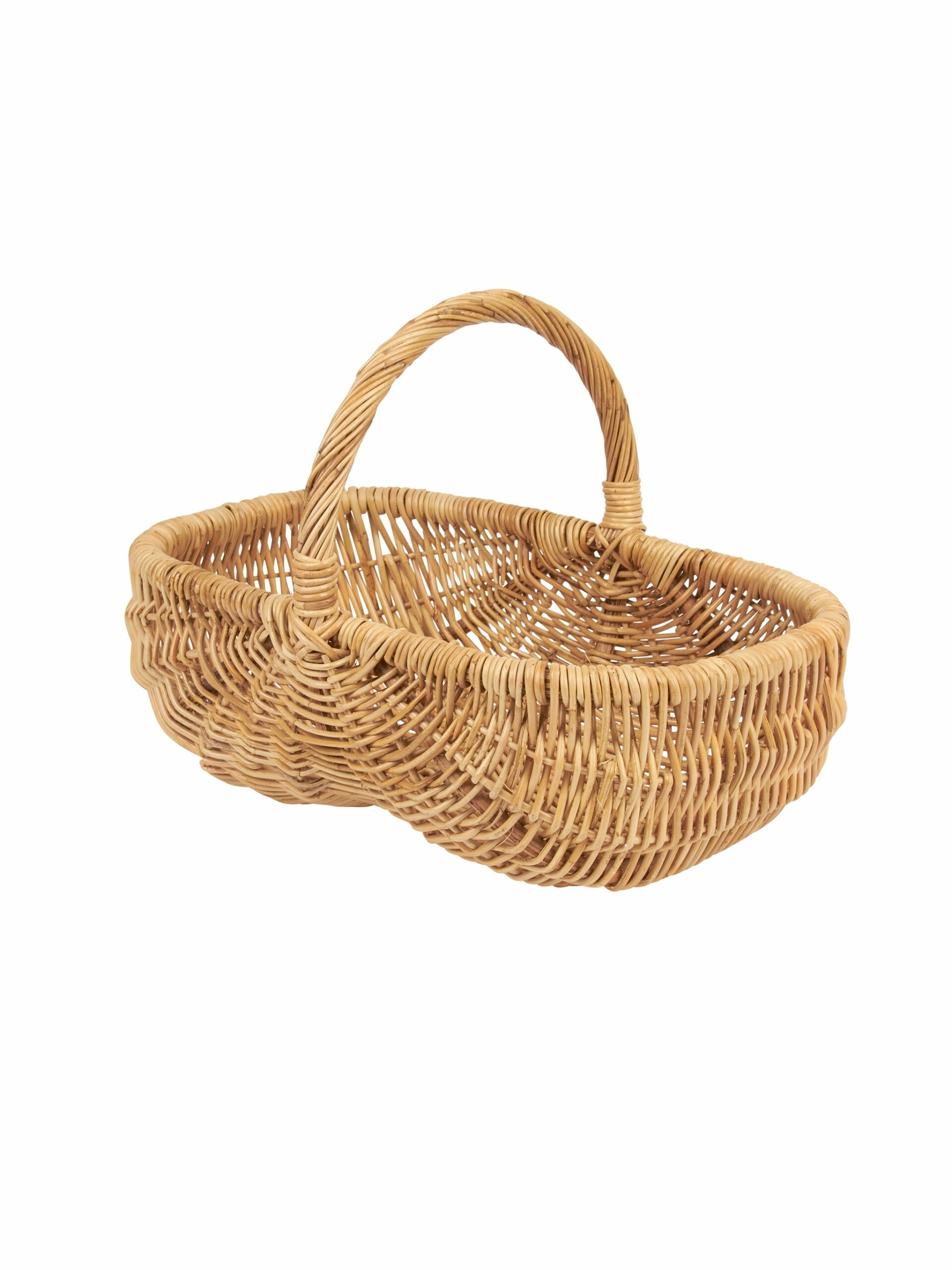 Vintage 1950s French Potager Basket