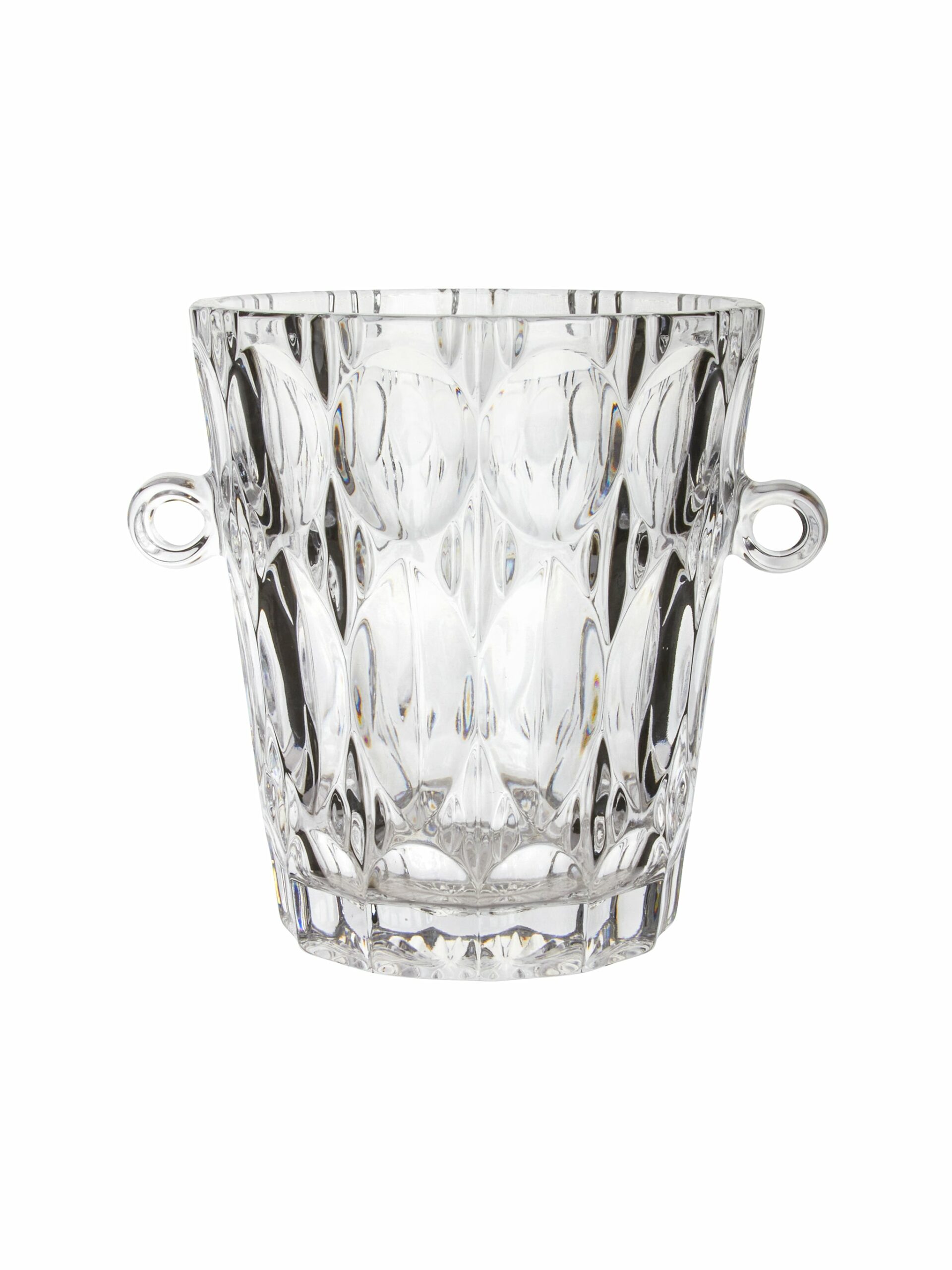 Vintage 1950s German Crystal Champagne Bucket