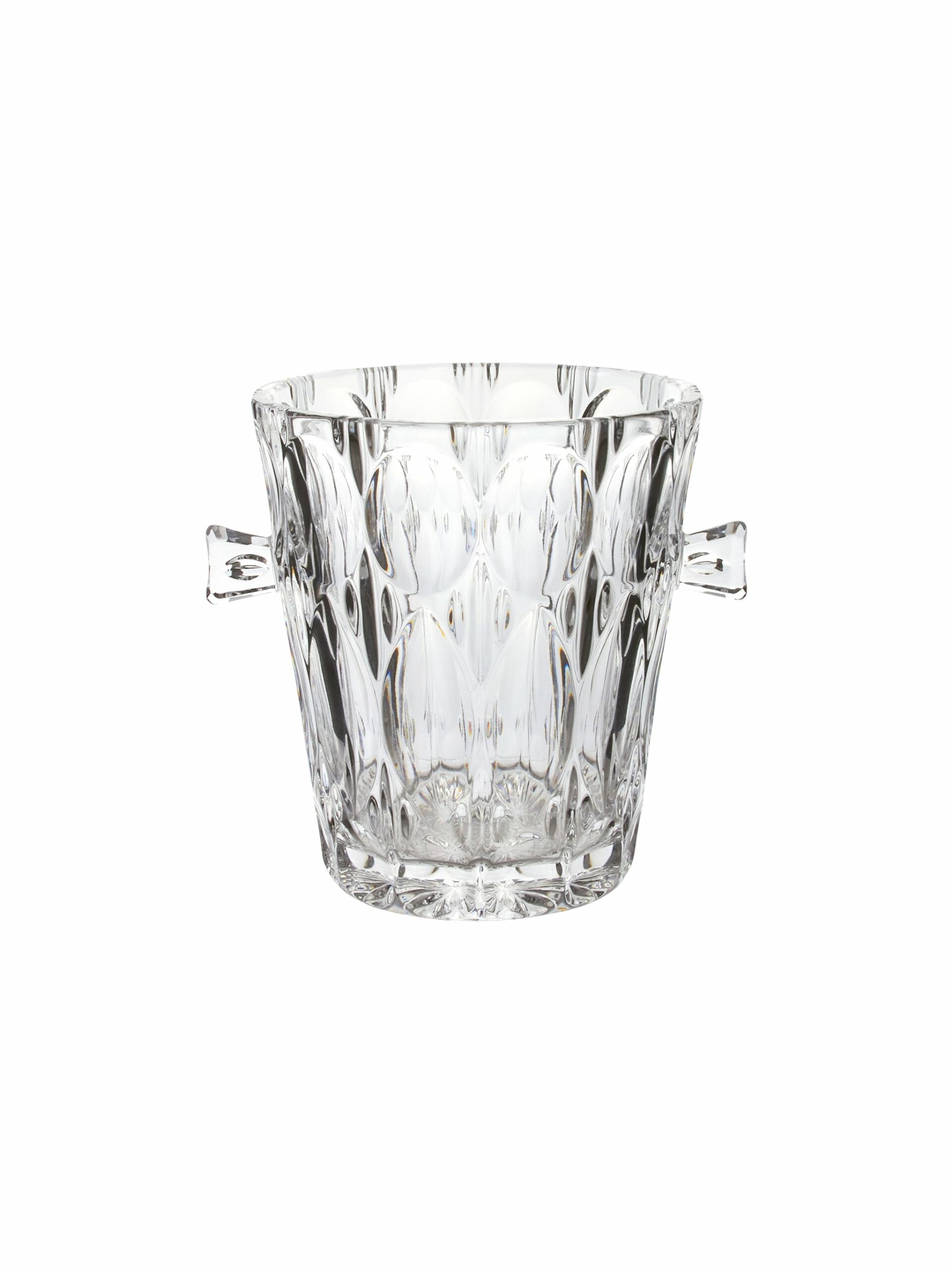 Vintage 1960s Bleikristall Crystal Champagne Bucket