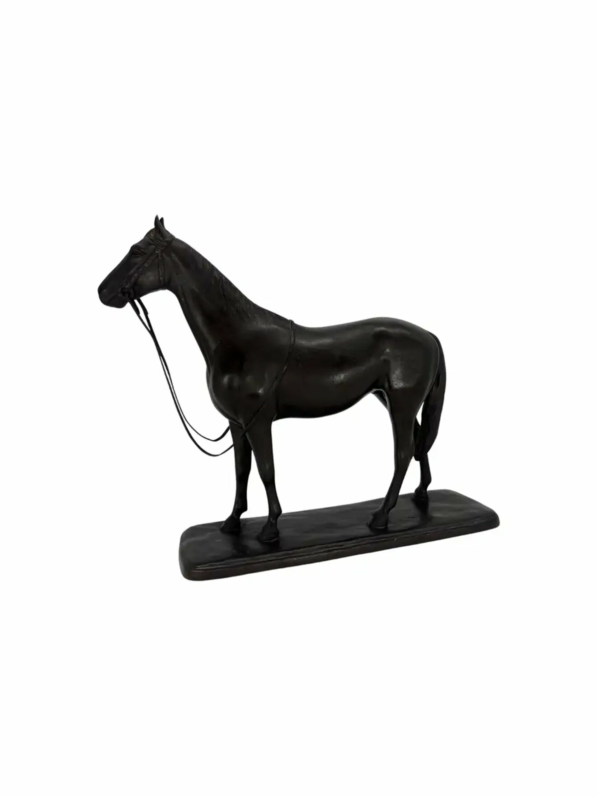 Vintage 1960s Ito Kunio Meiji Emperor’s Horse Bronze Sculpture