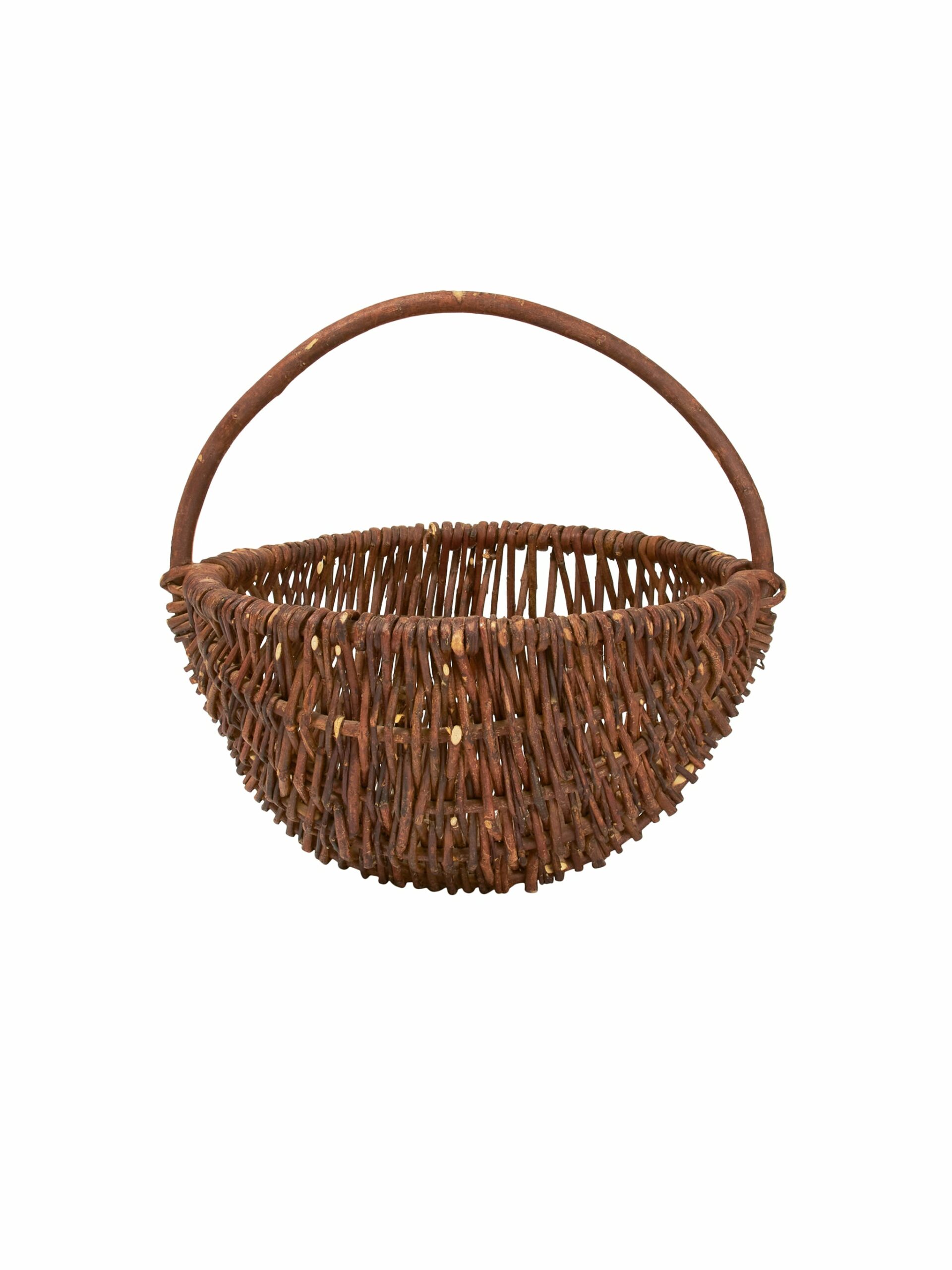 Vintage 19th Century French Foraging Basket