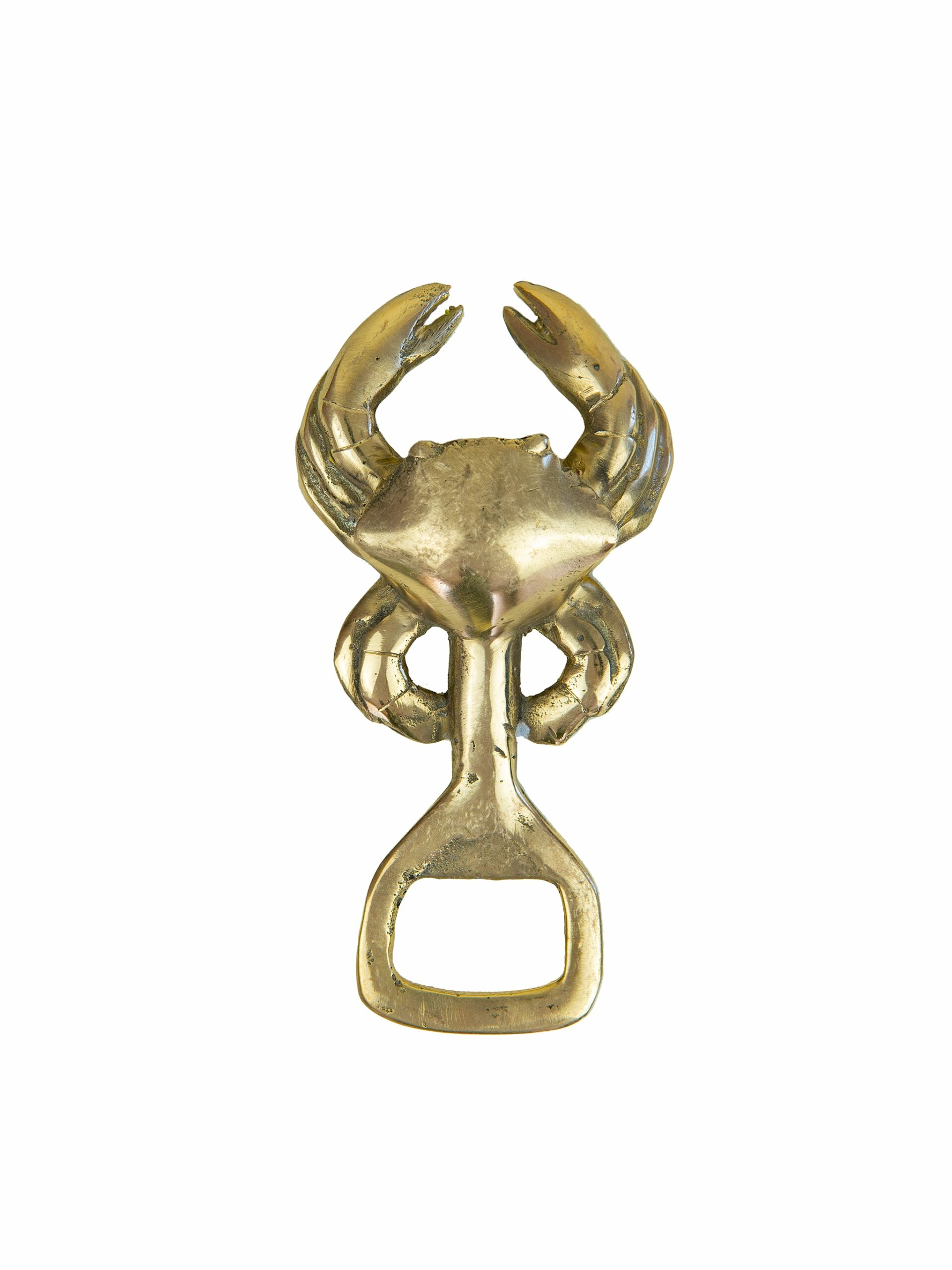 Vintage Brass Crab Bottle Opener