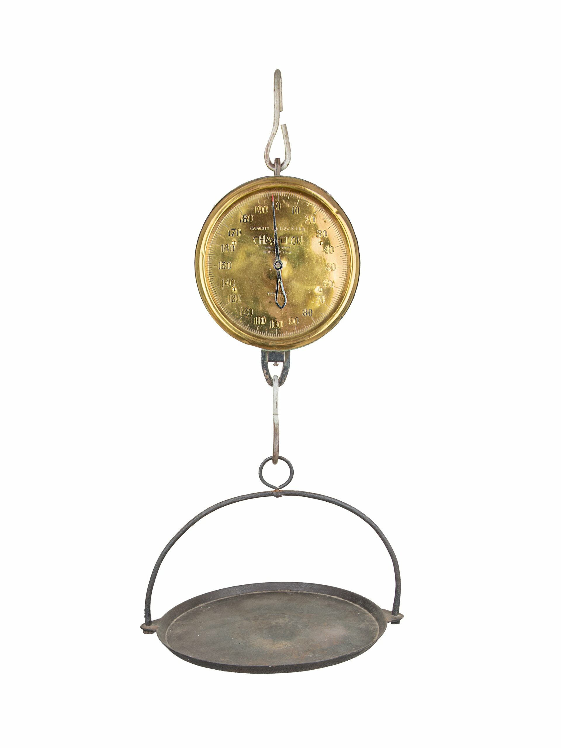 Vintage Chatillon New York Hanging Scale