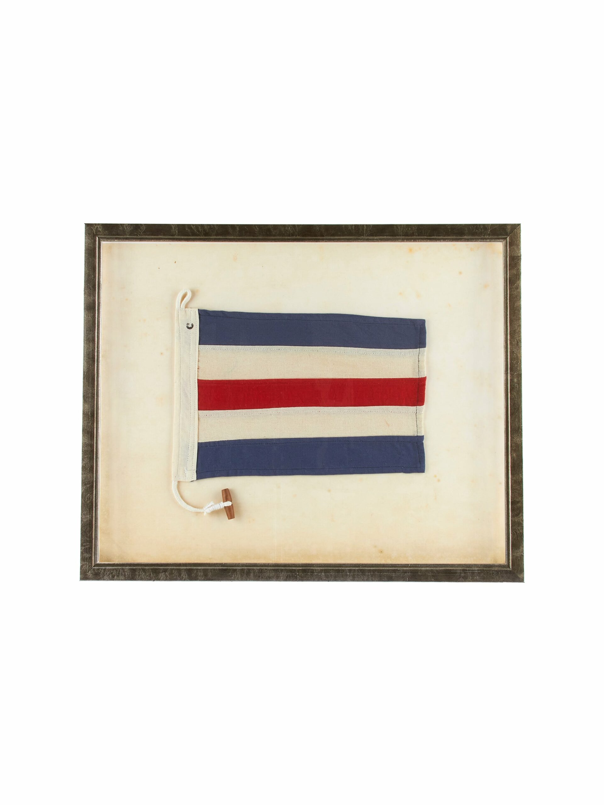 Vintage Framed Nautical Flags