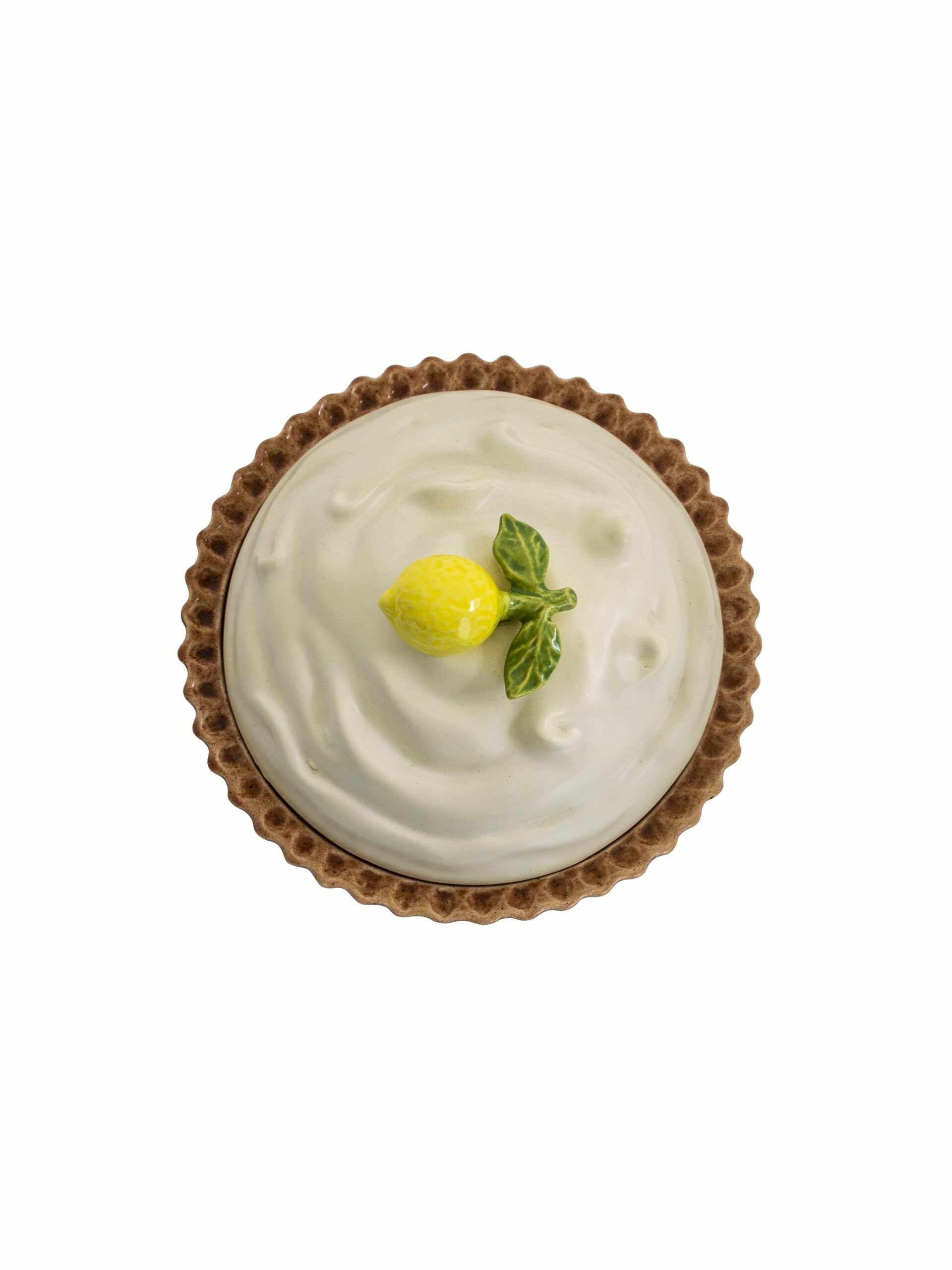 Vintage Lemon Meringue Pie Dish