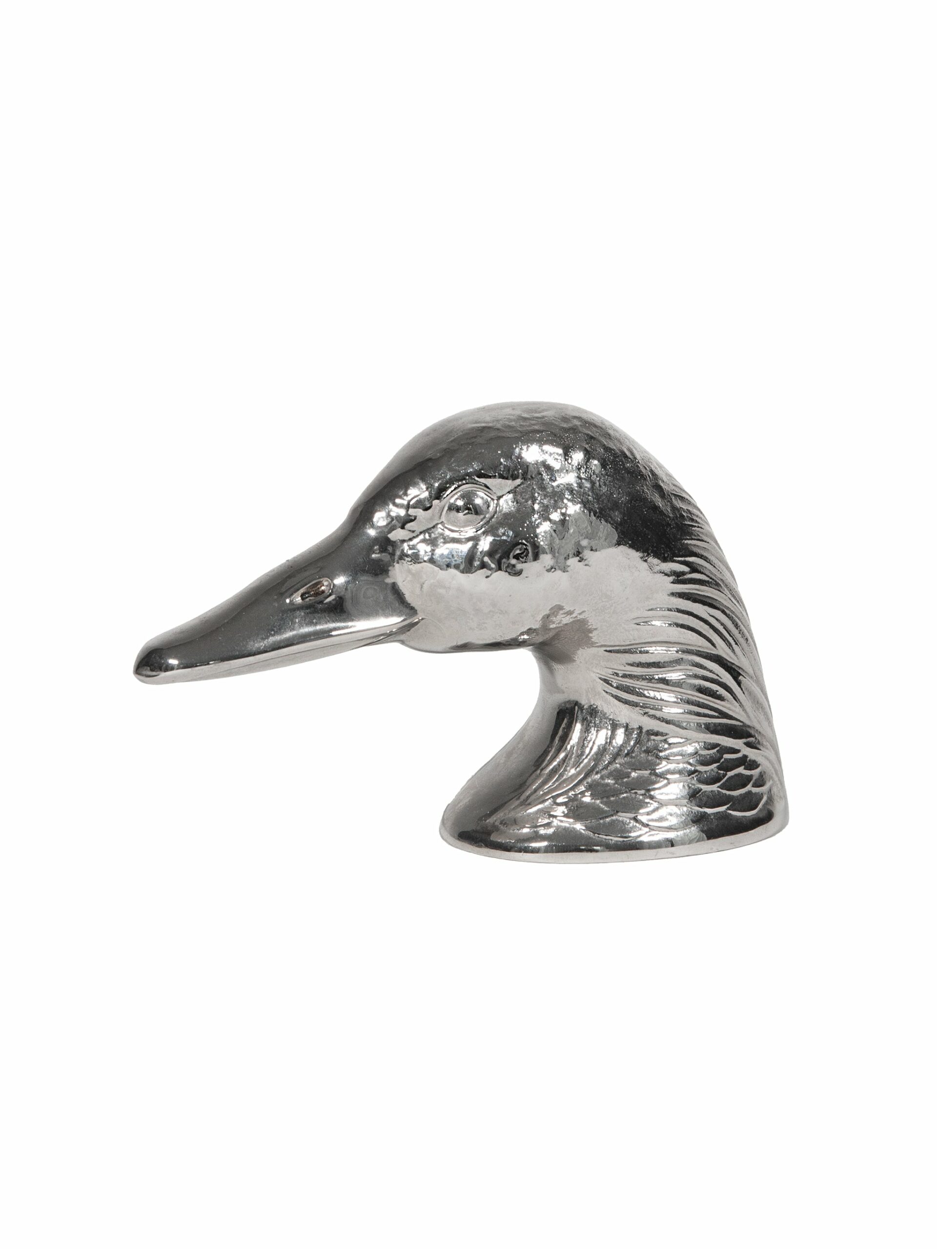 Vintage Mid Century Silver Plate Duck Bottle Opener