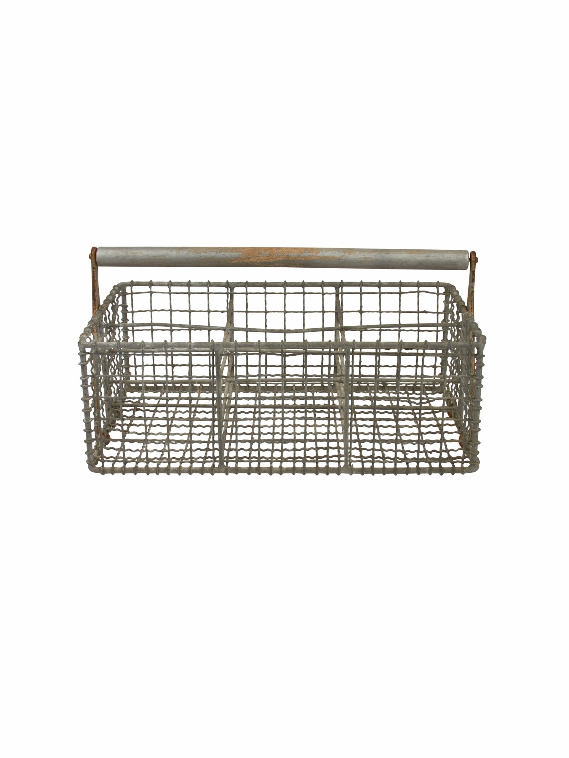 Vintage Six Compartment Wire Caddy