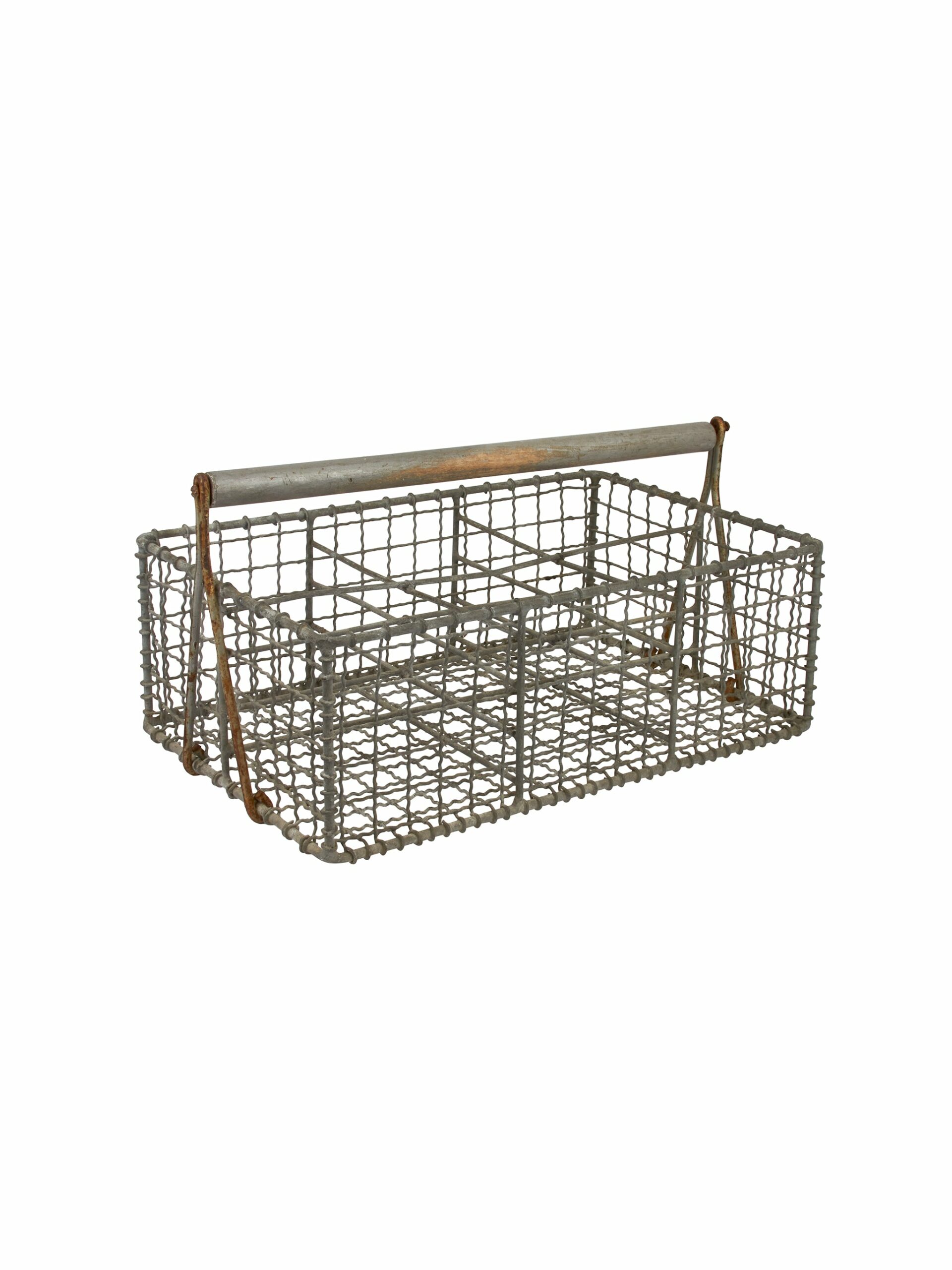 Vintage Six Compartment Wire Caddy