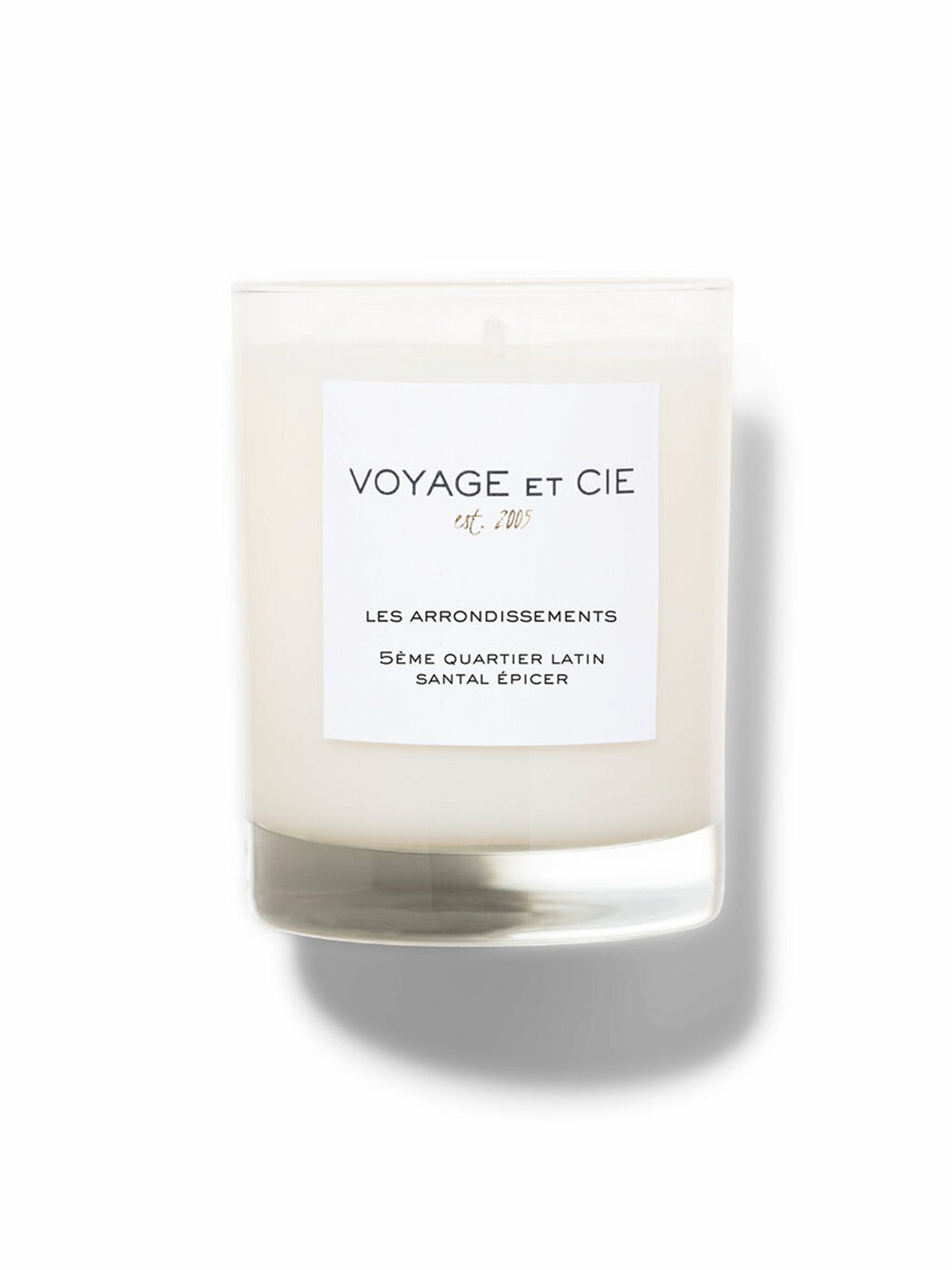 Voyage et Cie 5Ème Quartier Latin Santal Épicer Candle Collection