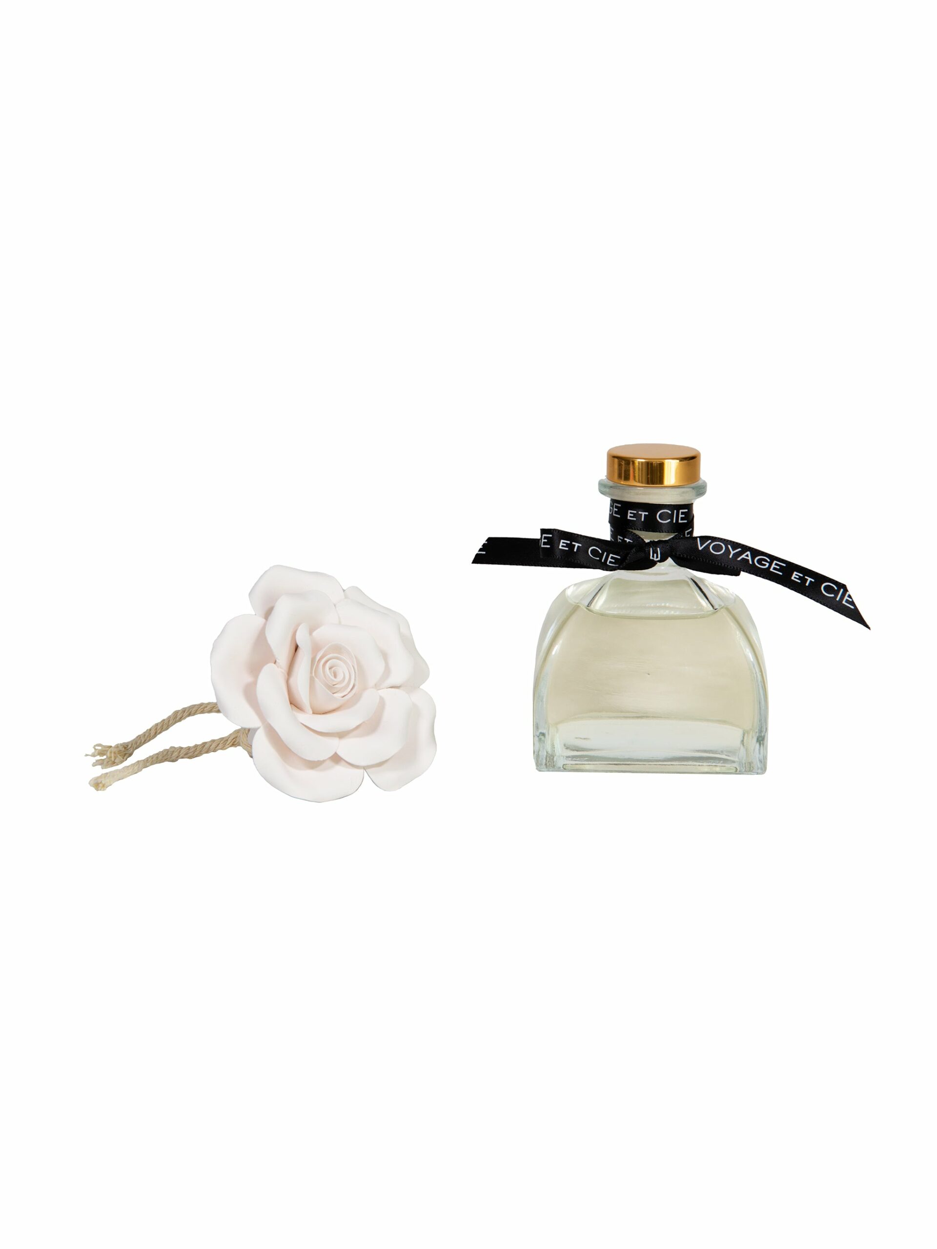 Voyage et Cie Porcelain Rose Diffuser