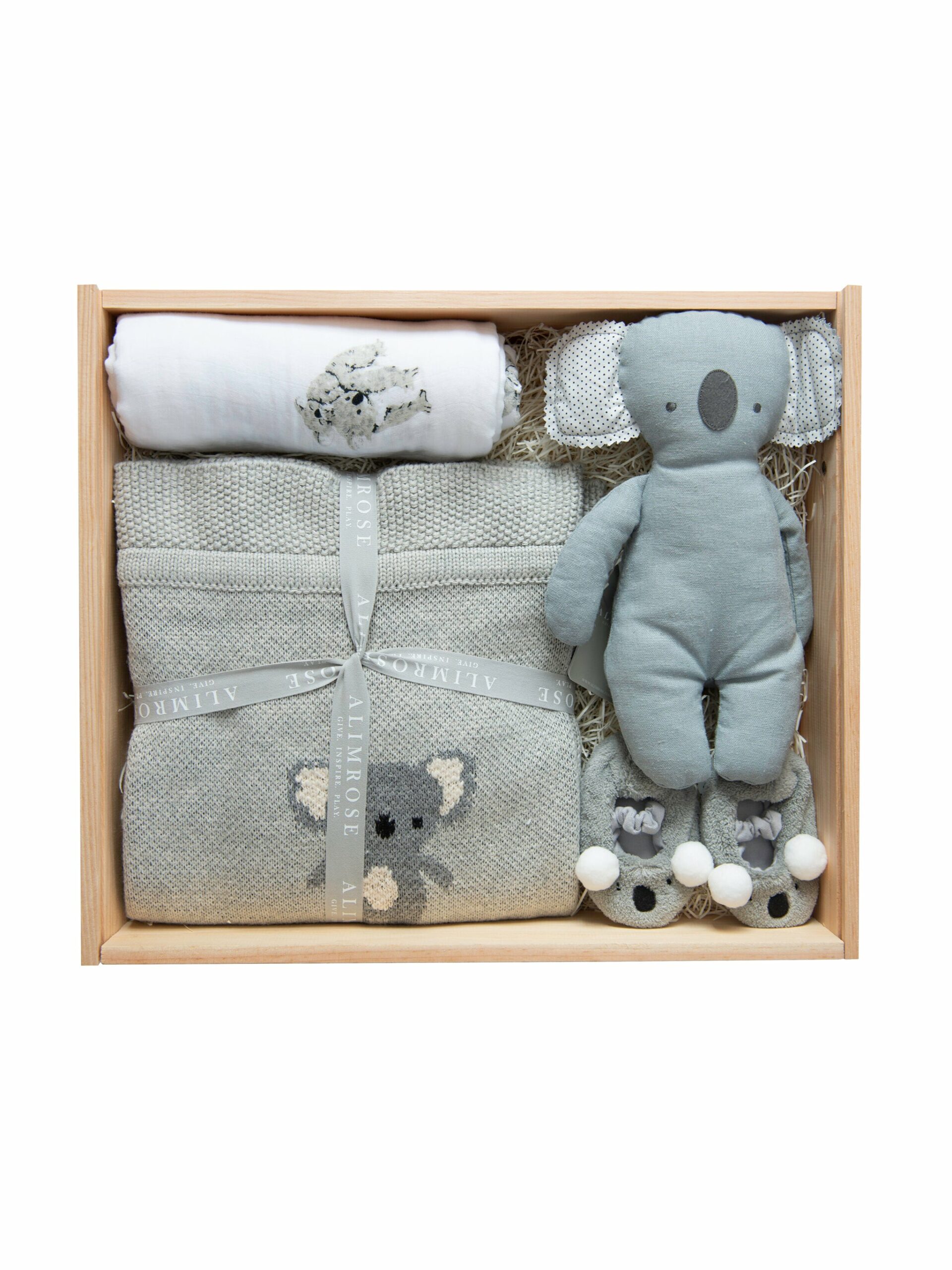 Baby Koala Gift Box Grey