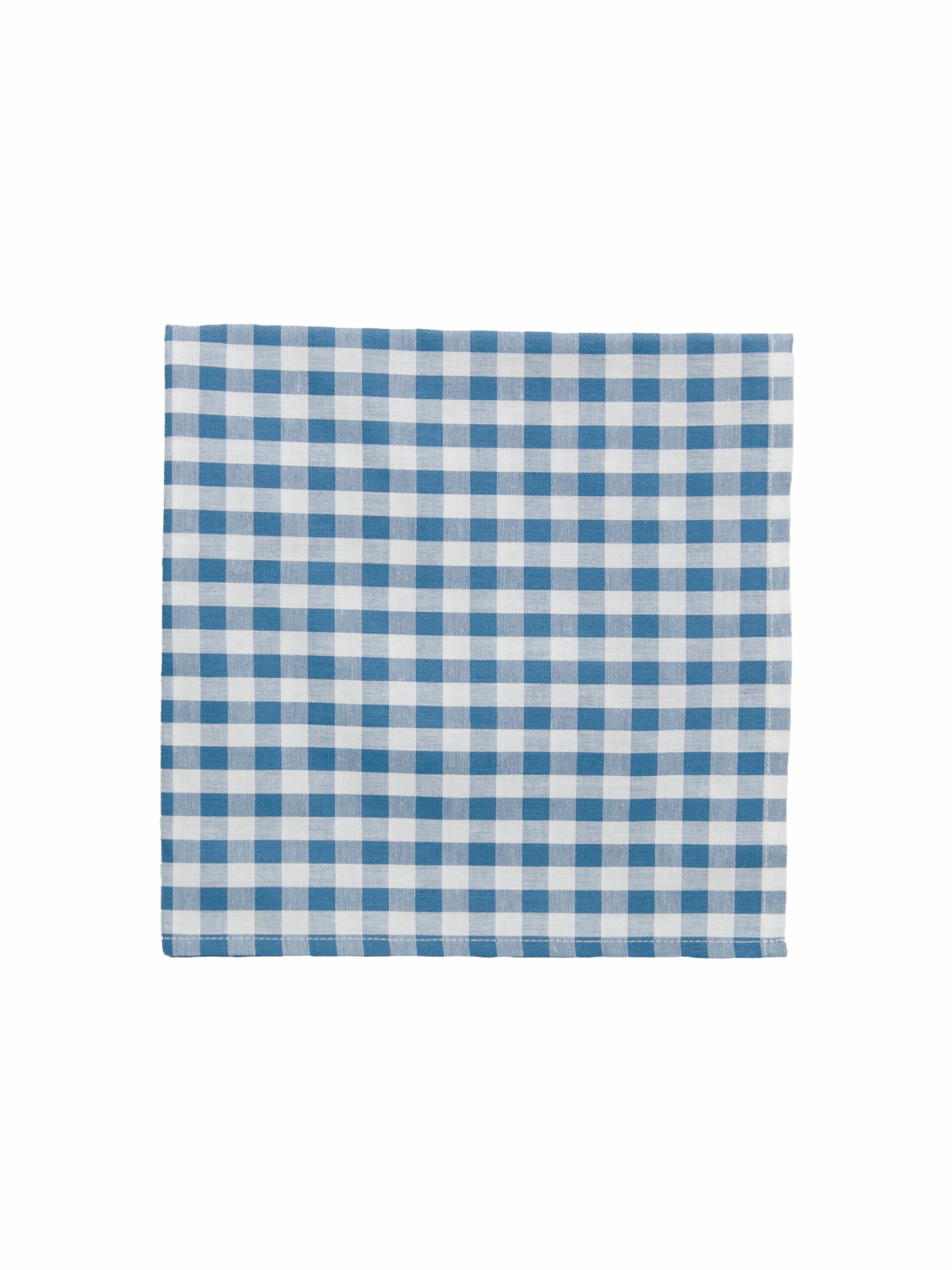 Light Blue Gingham Napkins