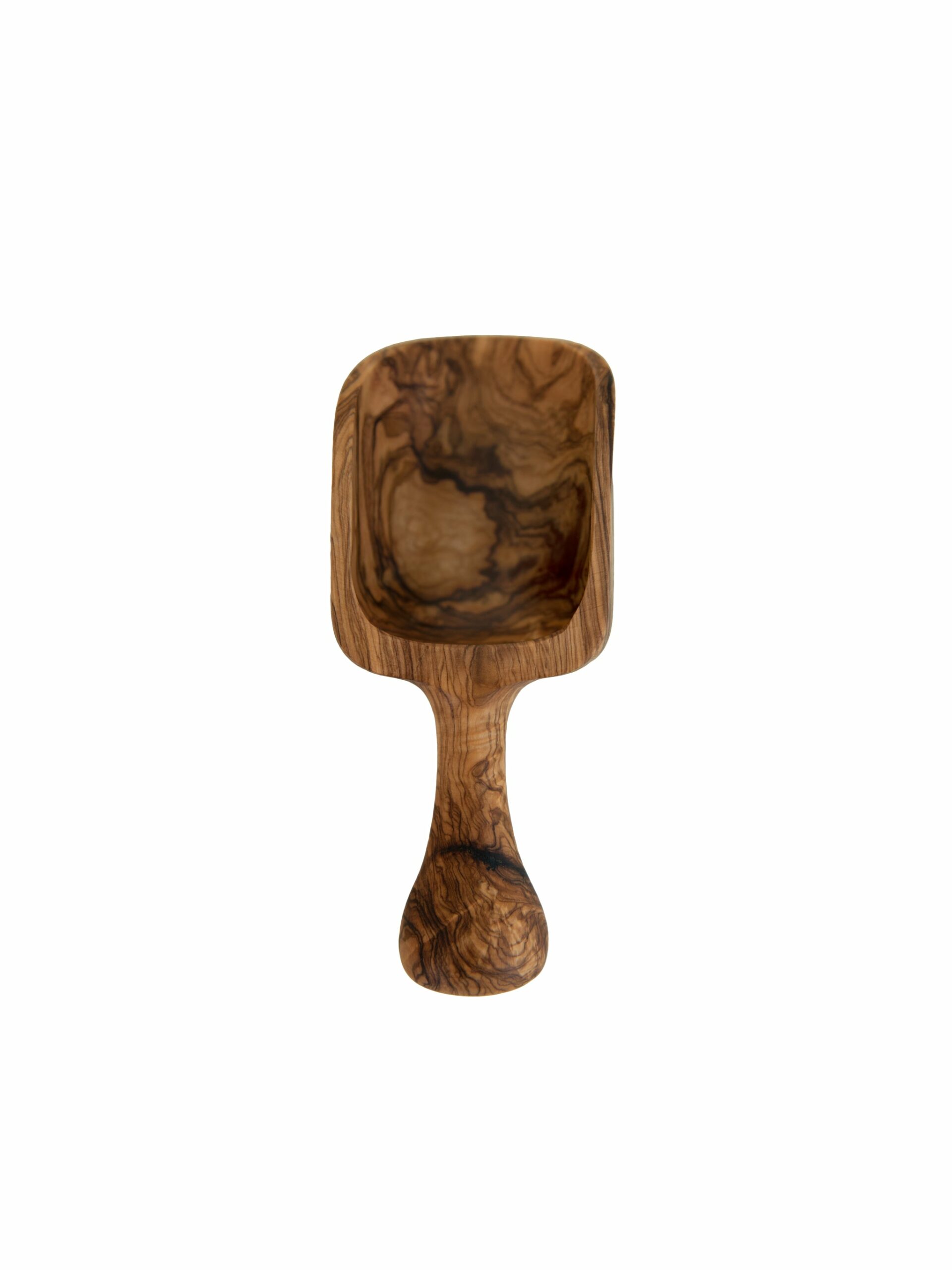 Olive Wood Flour Scoop