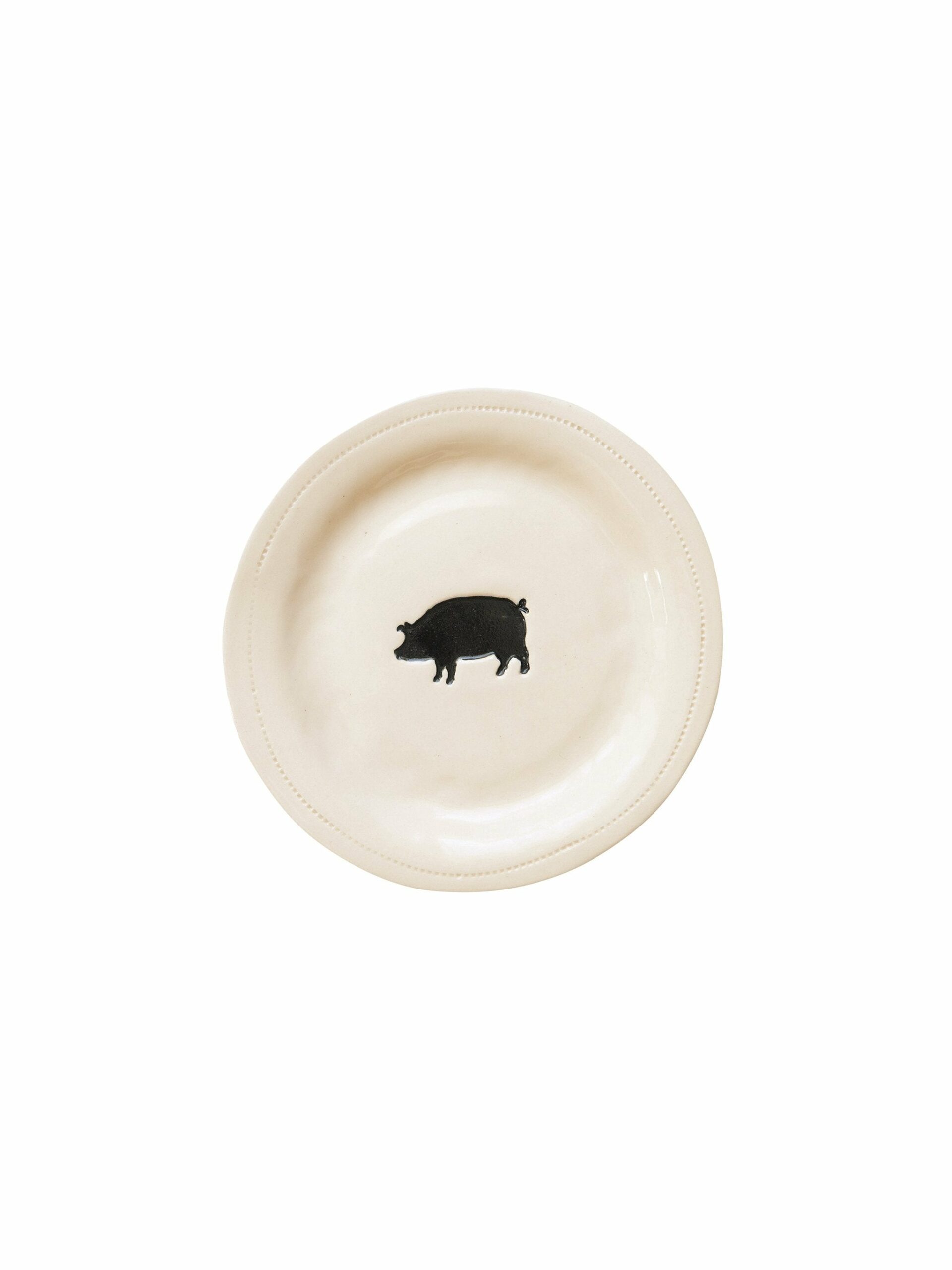 Piggy Canapé Plates