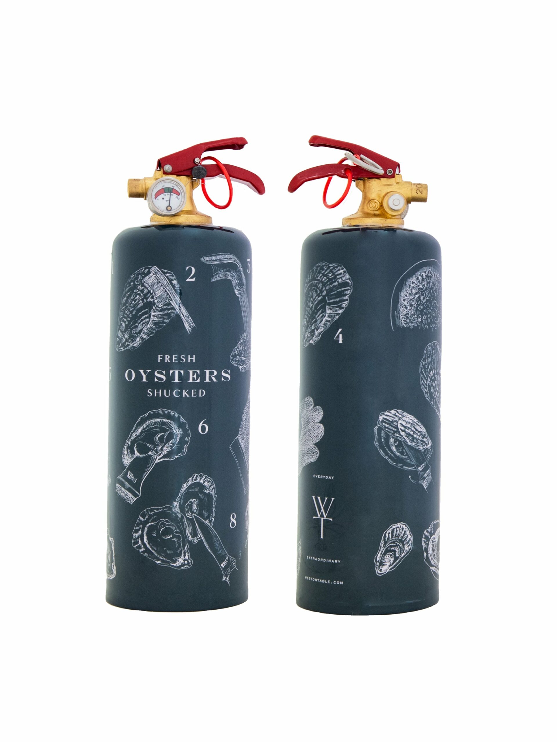 Oyster Shucking Fire Extinguisher