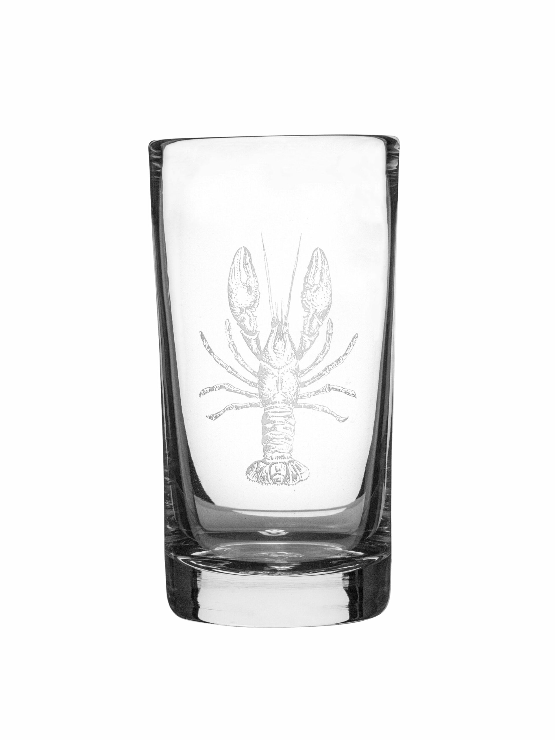 Simon Pearce Ascutney Tumbler Lobster