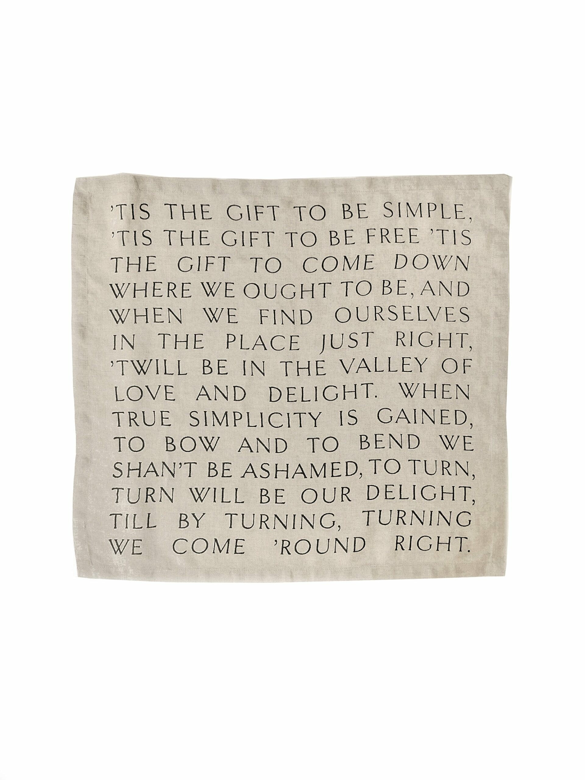 Simple Gifts Napkins