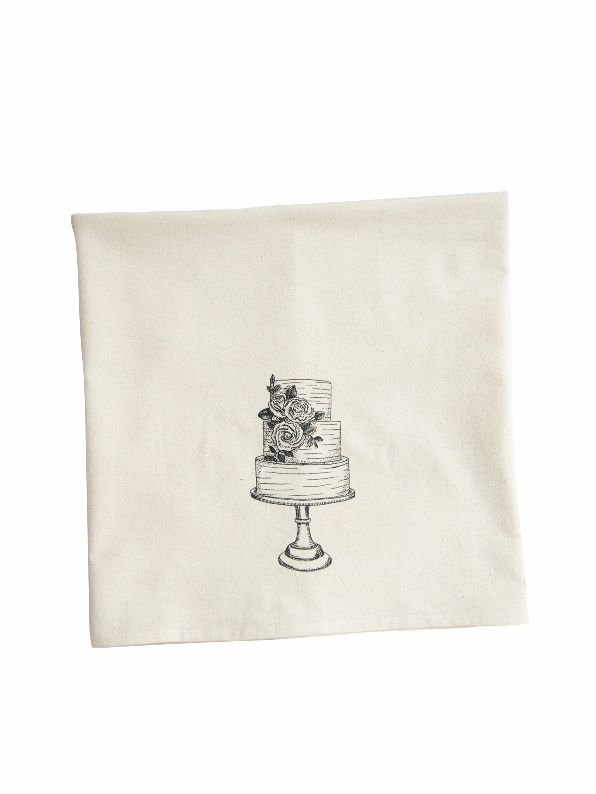 Wedding Cake Flour Sack Towel