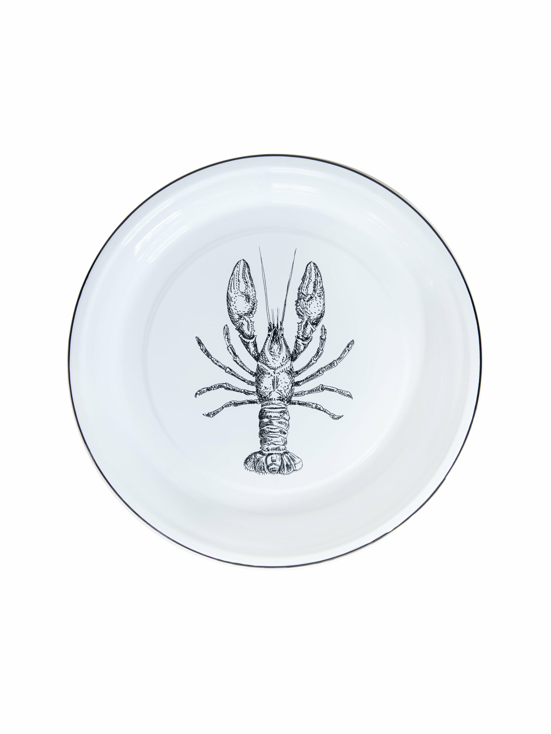 Crow Canyon Lobster Round Tray