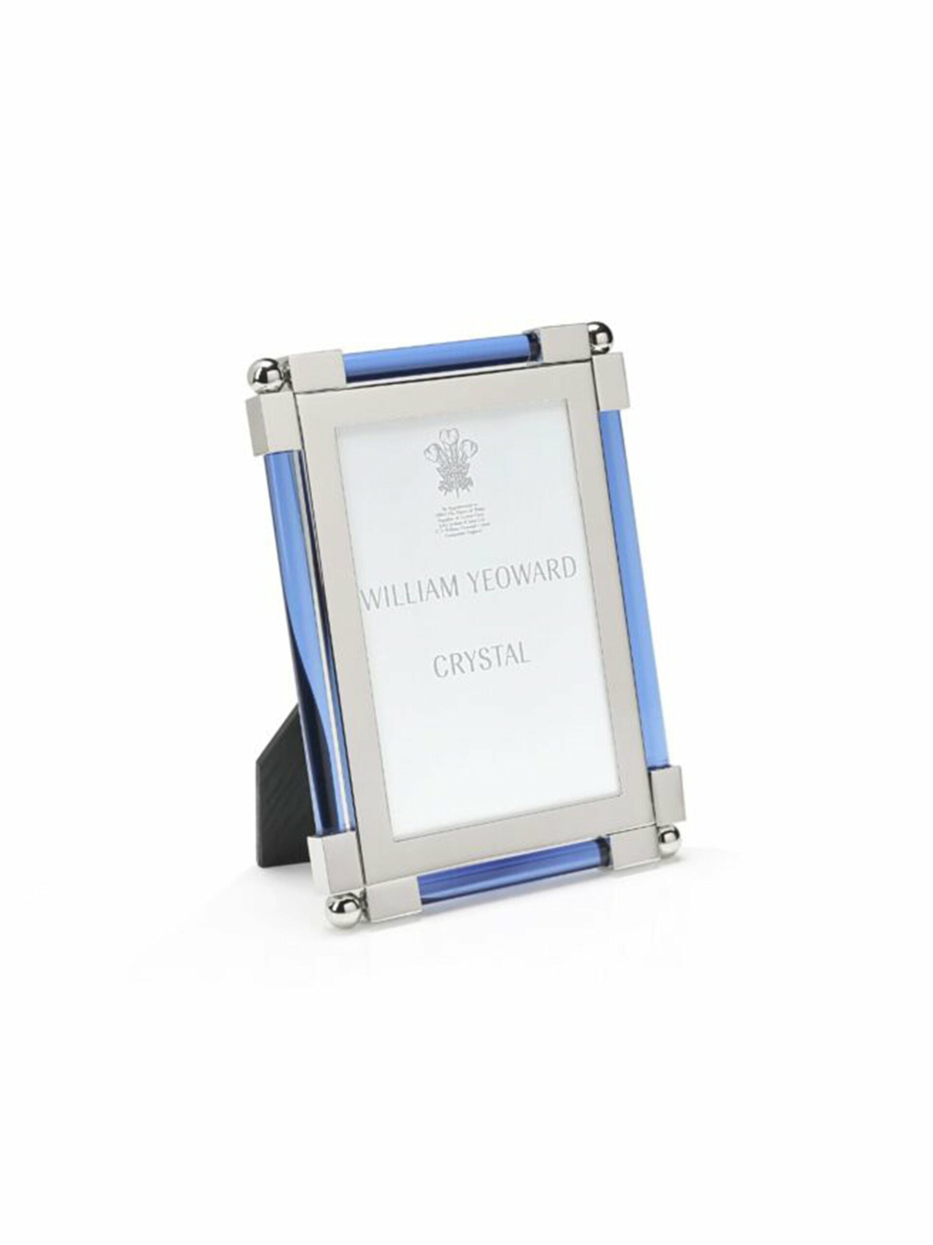 William Yeoward Crystal Classic Blue Photo Frame