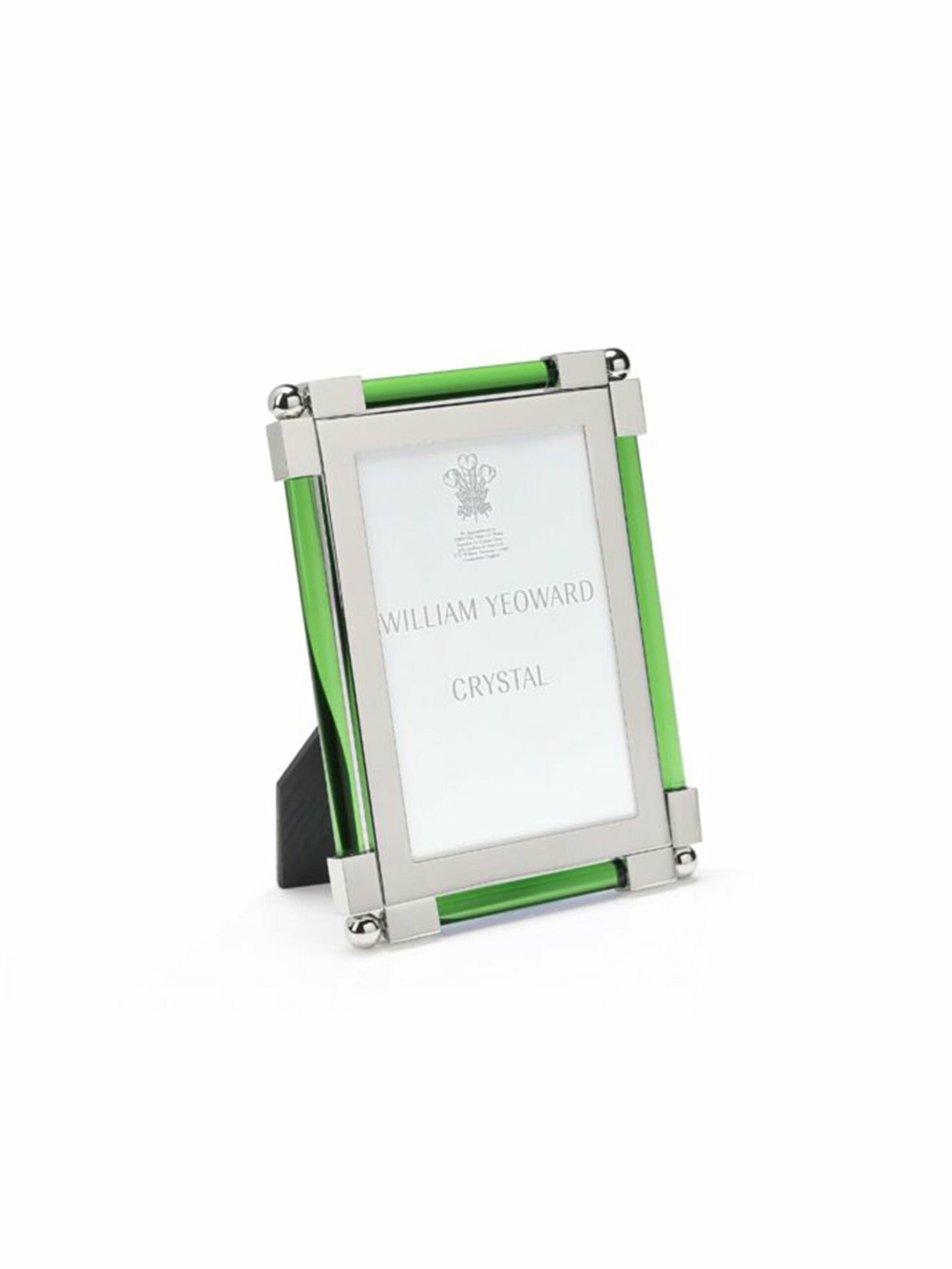 William Yeoward Crystal Classic Green Photo Frame