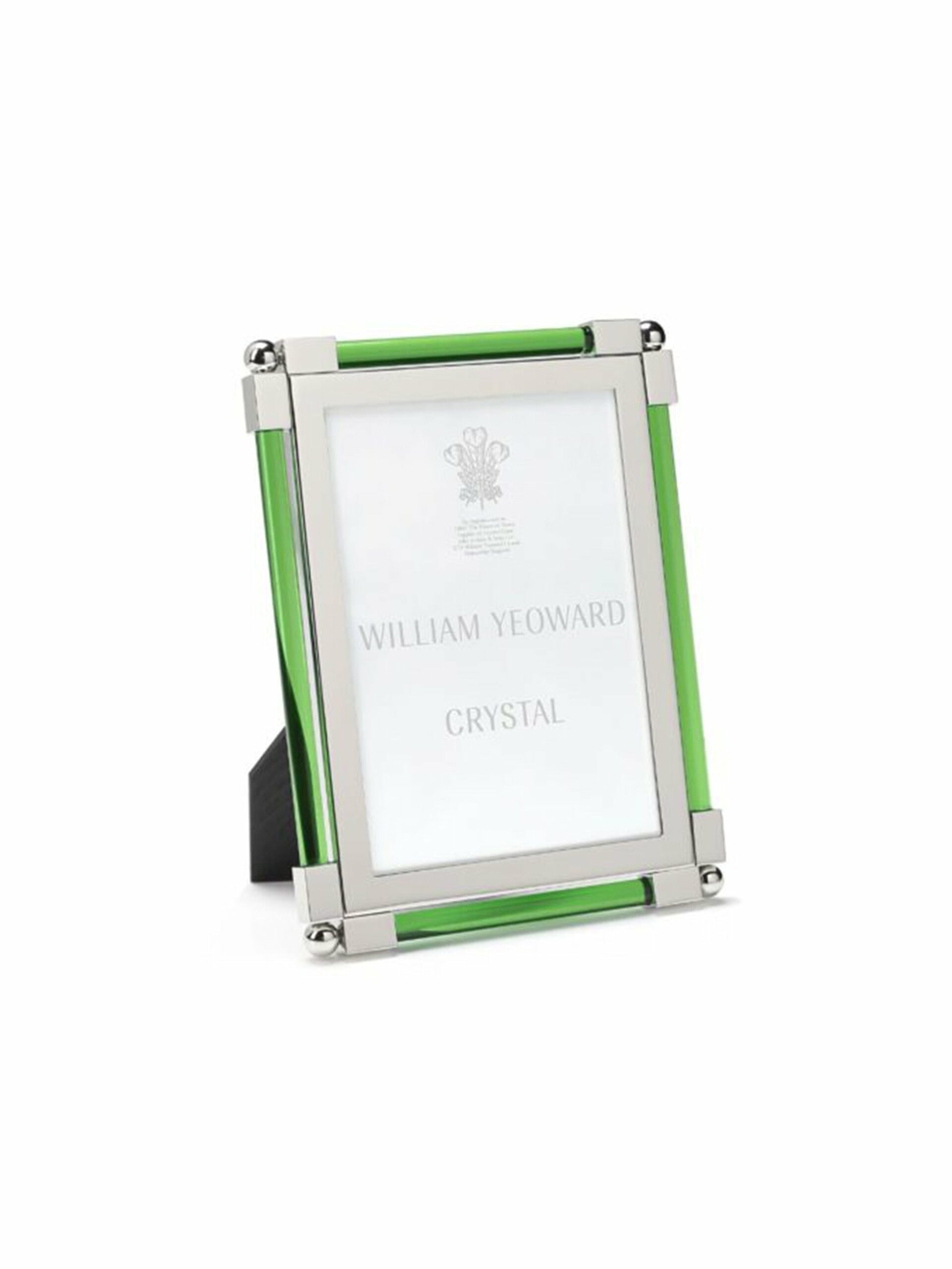 William Yeoward Crystal Classic Green Photo Frame