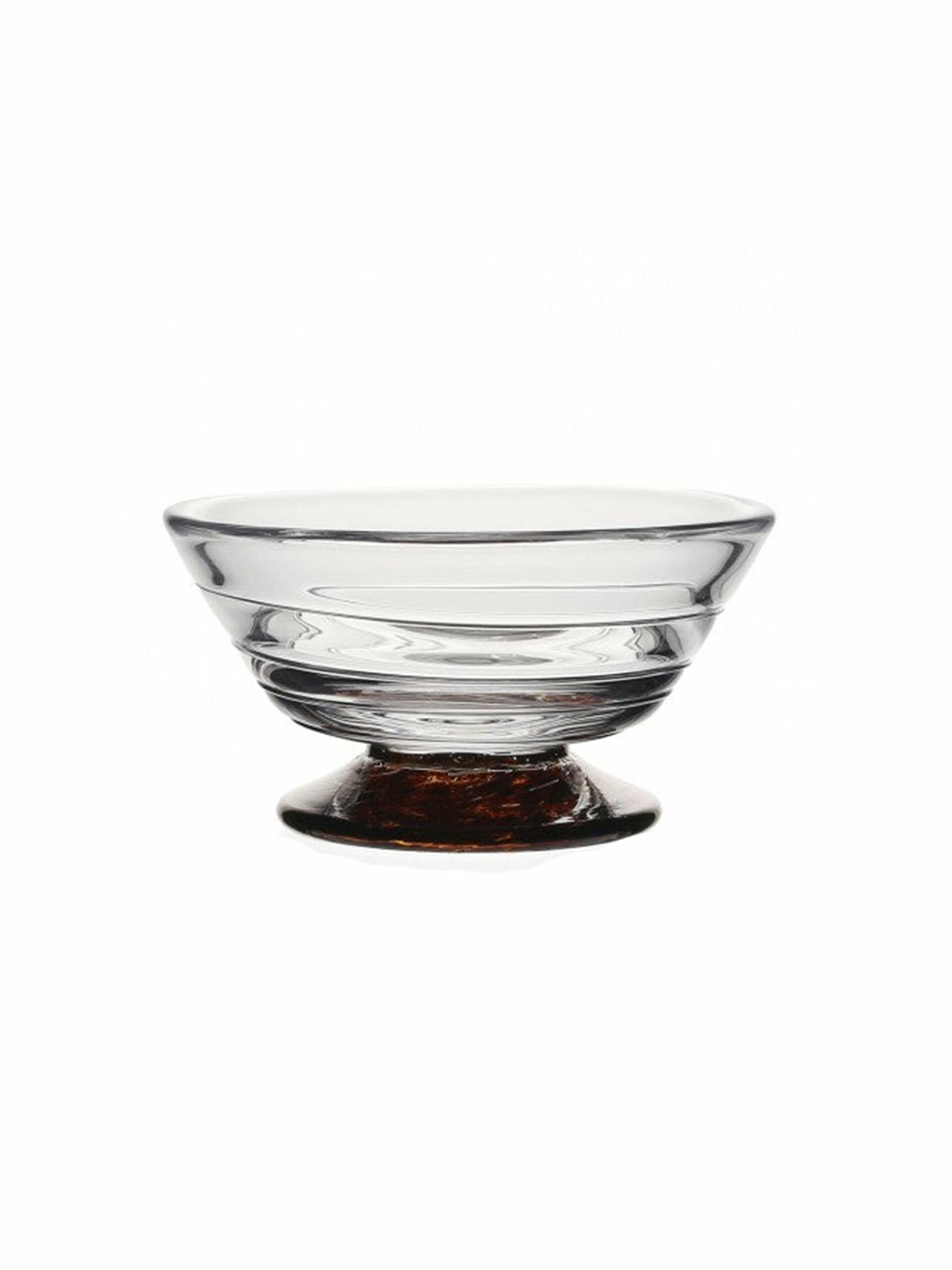 William Yeoward Crystal Vanessa Nut Bowl Tortoise