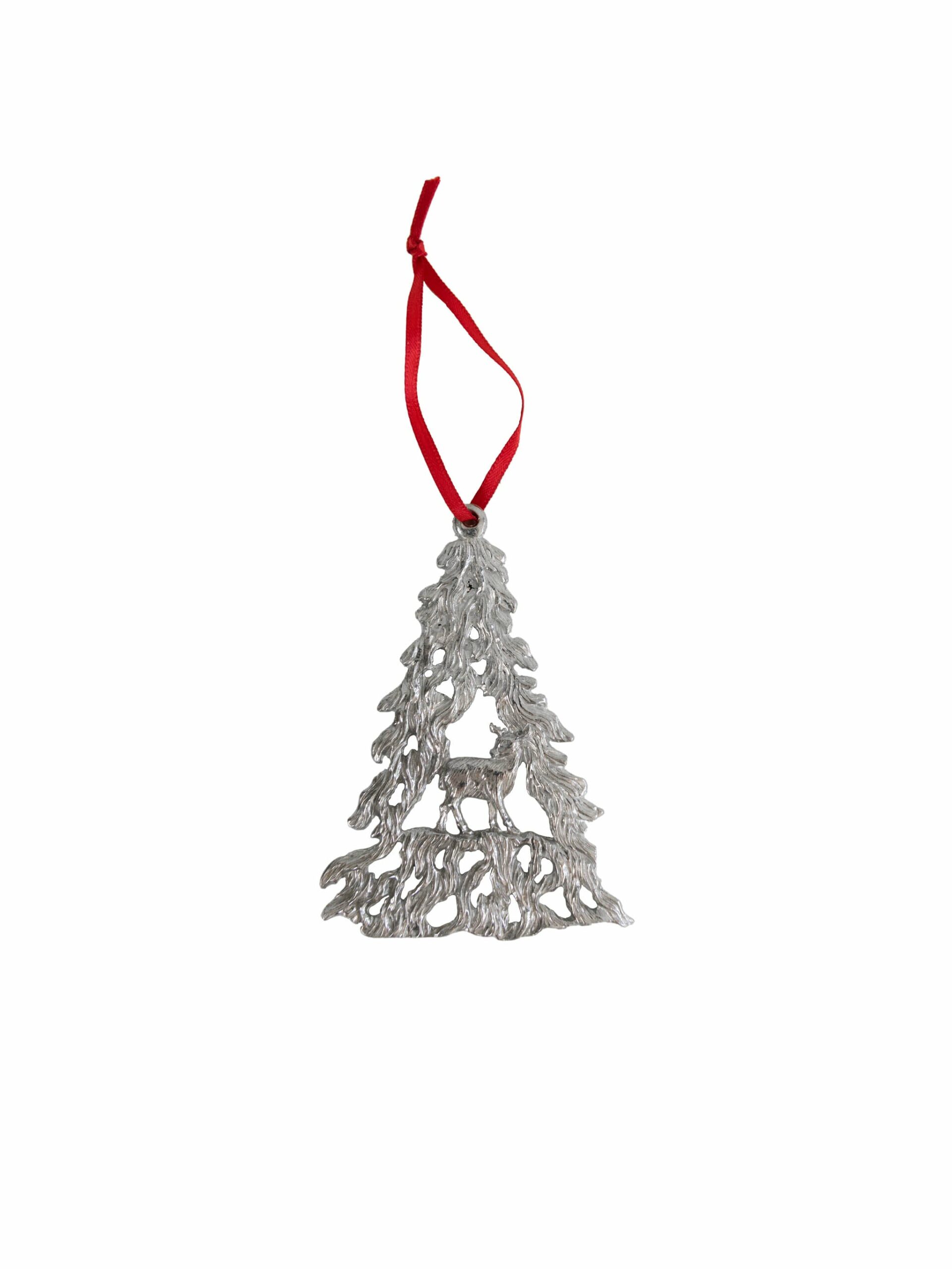 Winter Wonderland Tree Pewter Ornaments