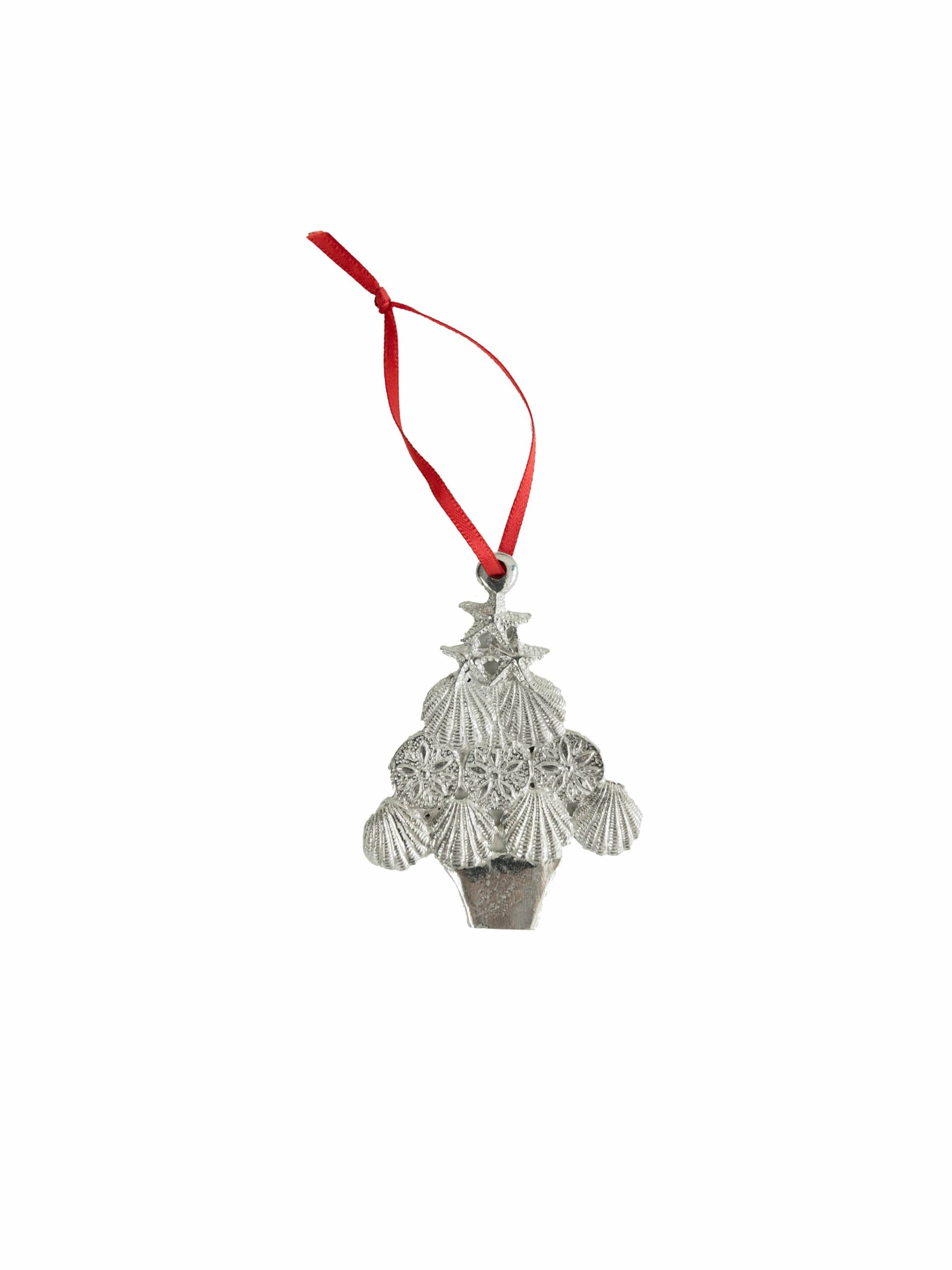 Winter Wonderland Tree Pewter Ornaments